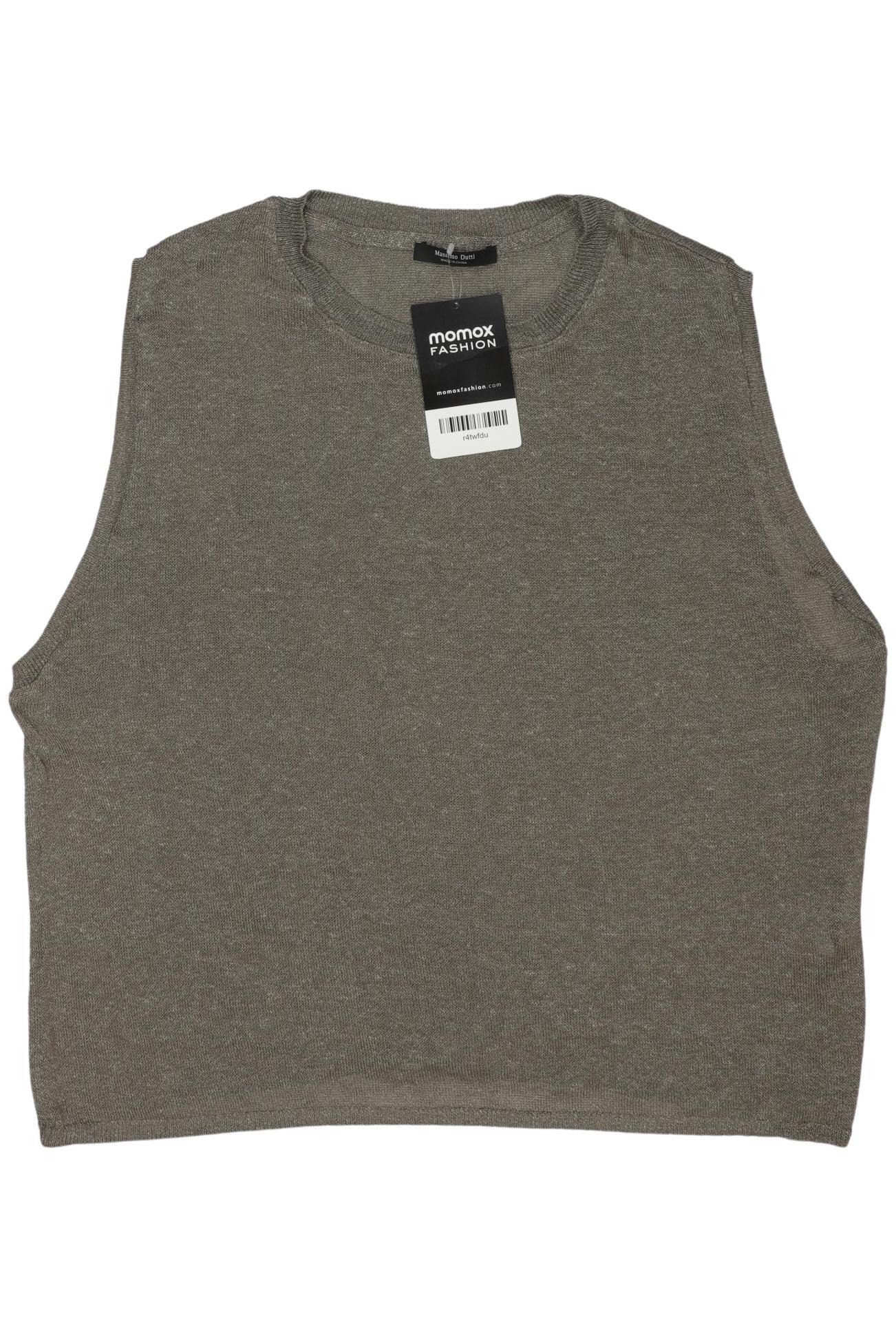 

Massimo Dutti Damen Top, grün, Gr. 38
