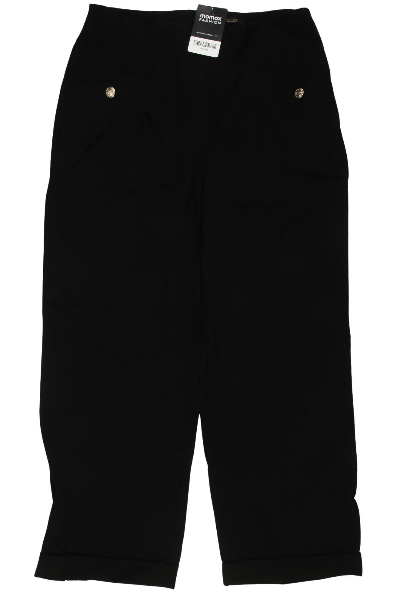 

Massimo Dutti Damen Stoffhose, schwarz, Gr. 40
