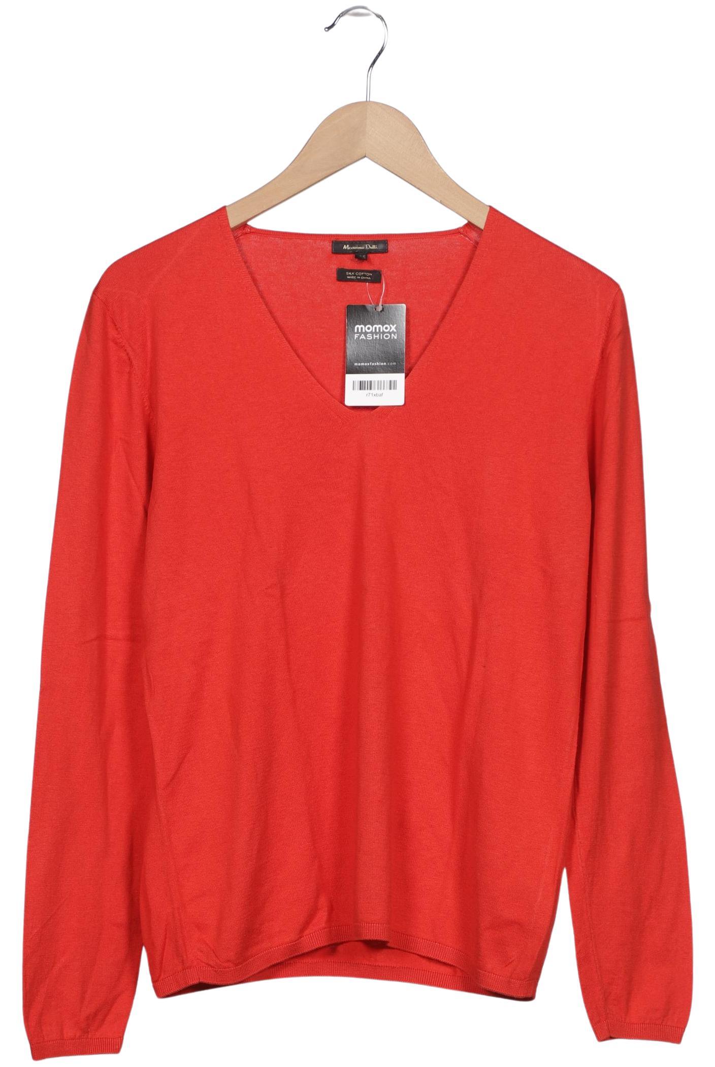 

Massimo Dutti Damen Pullover, rot, Gr. 44