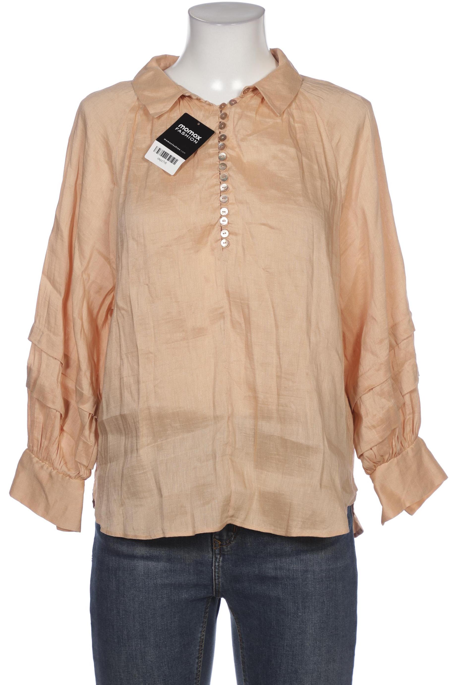

Massimo Dutti Damen Bluse, beige, Gr. 38