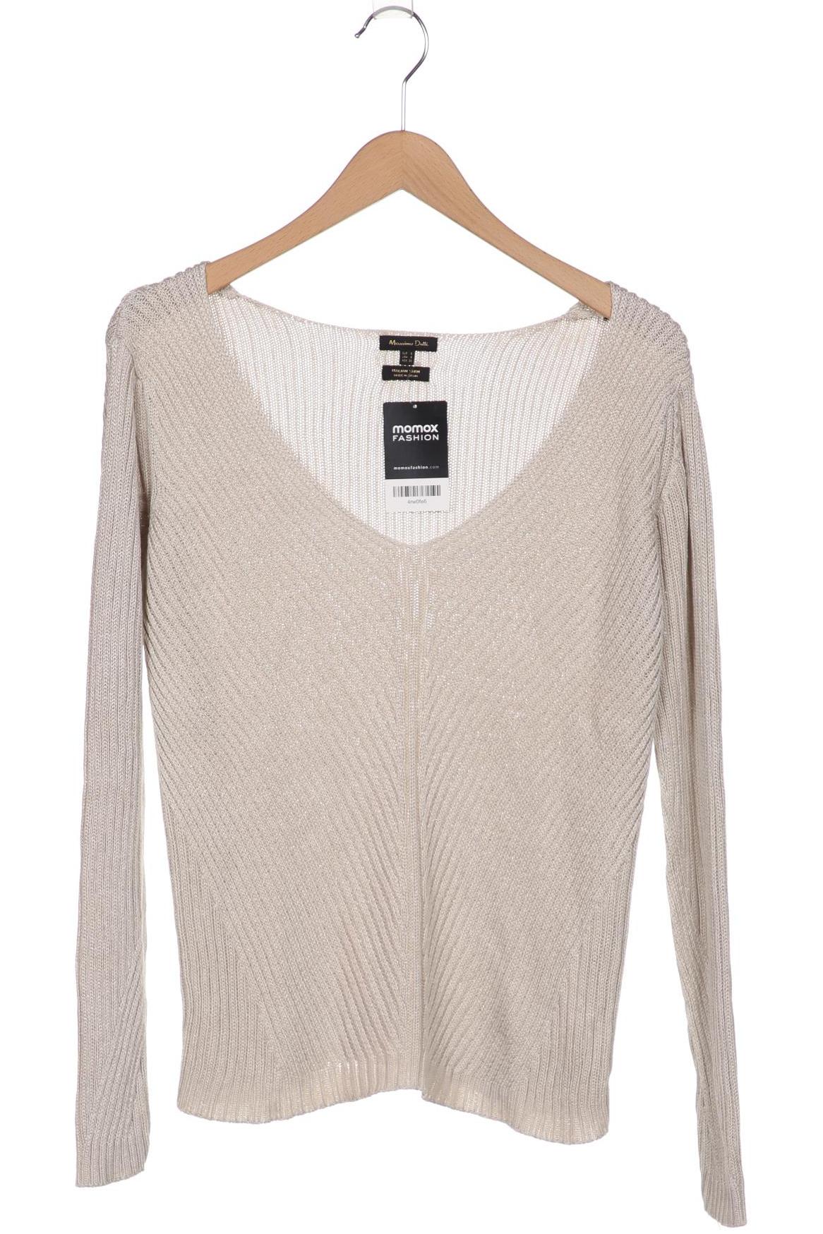 

Massimo Dutti Damen Pullover, beige, Gr. 36