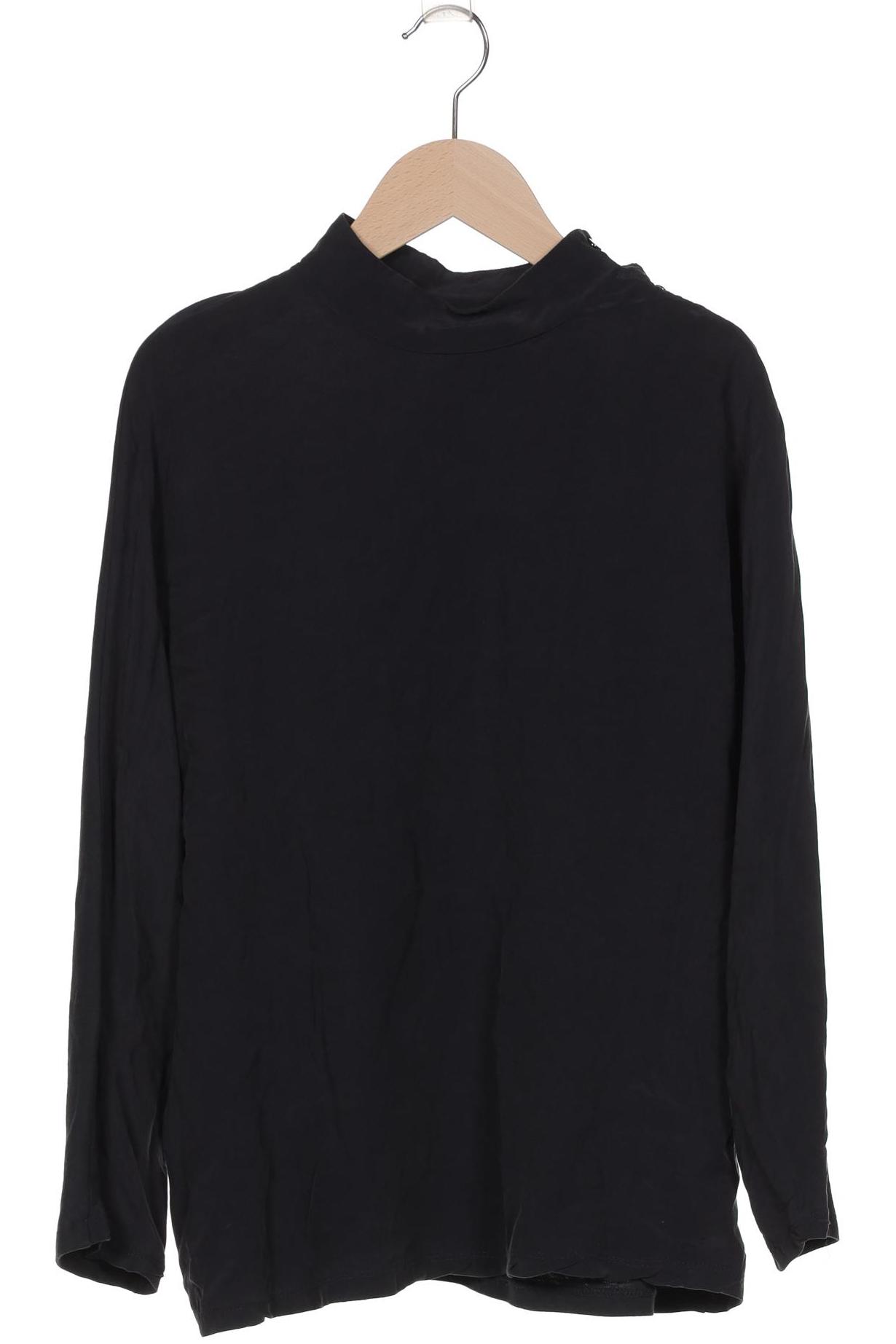 

Massimo Dutti Damen Langarmshirt, marineblau, Gr. 42