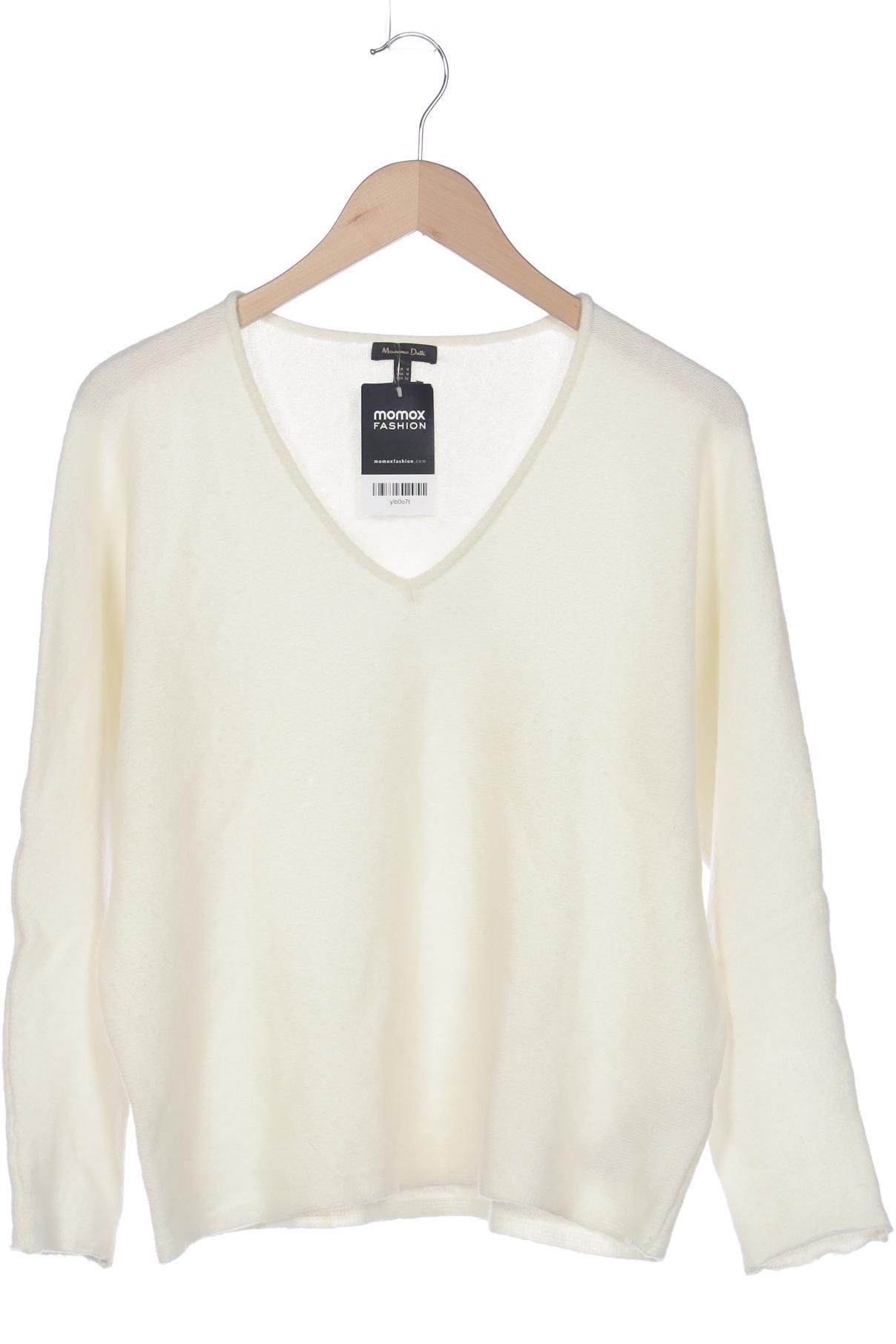 

Massimo Dutti Damen Pullover, cremeweiß, Gr. 38