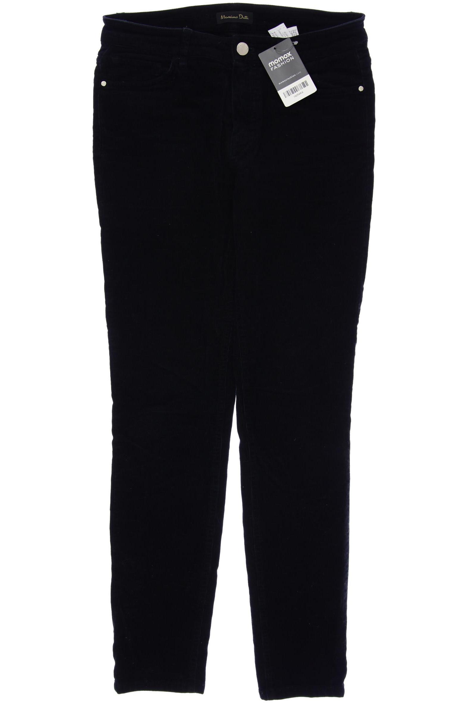 

Massimo Dutti Damen Stoffhose, schwarz, Gr. 36