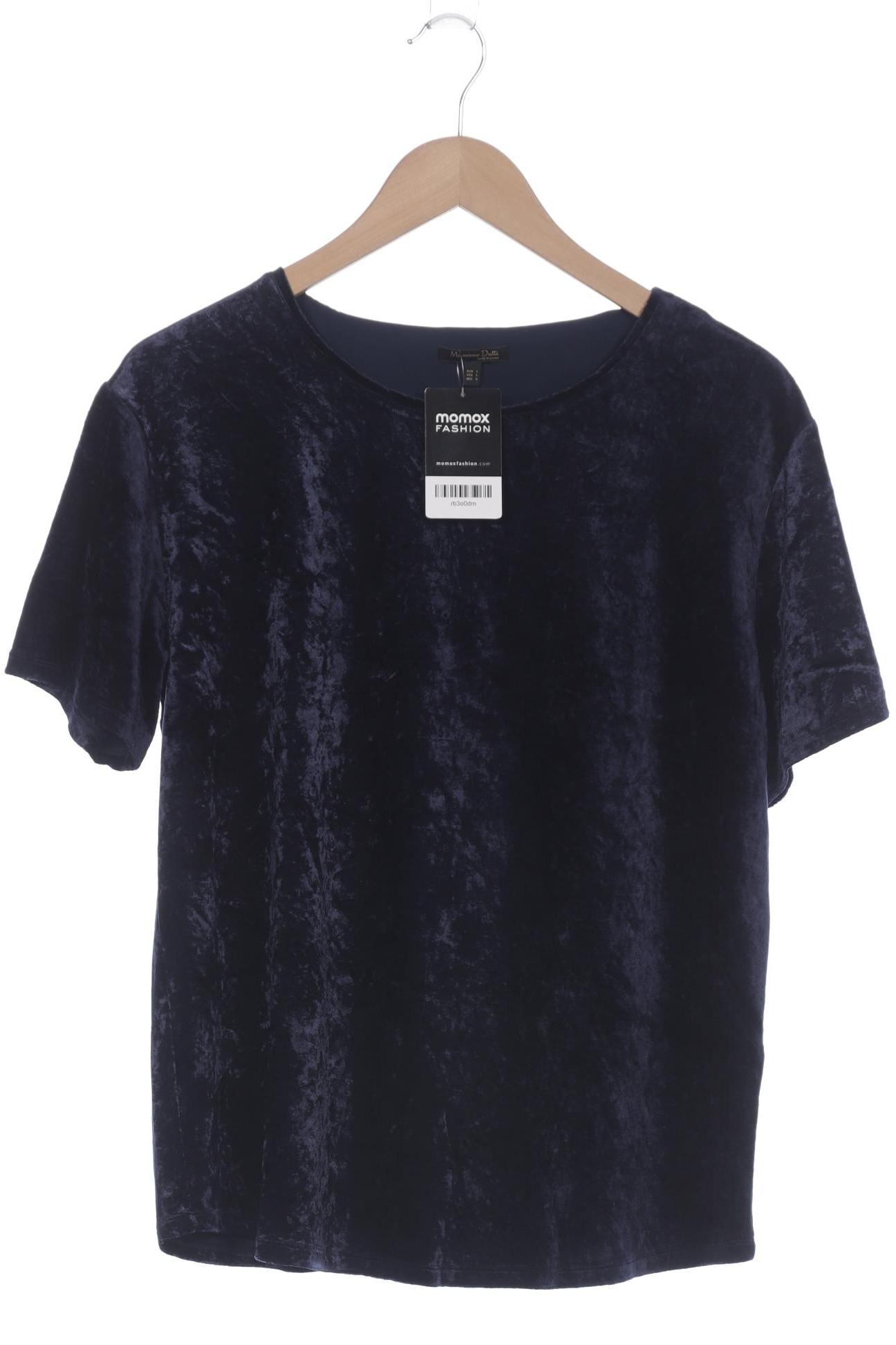 

Massimo Dutti Damen T-Shirt, marineblau, Gr. 42