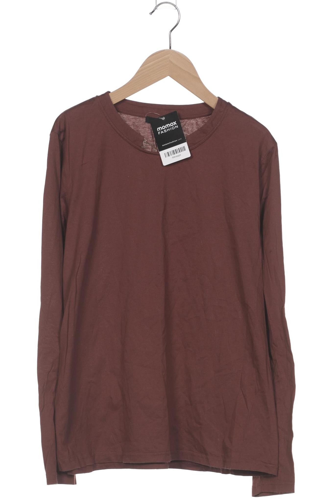 

Massimo Dutti Damen Langarmshirt, bordeaux, Gr. 42