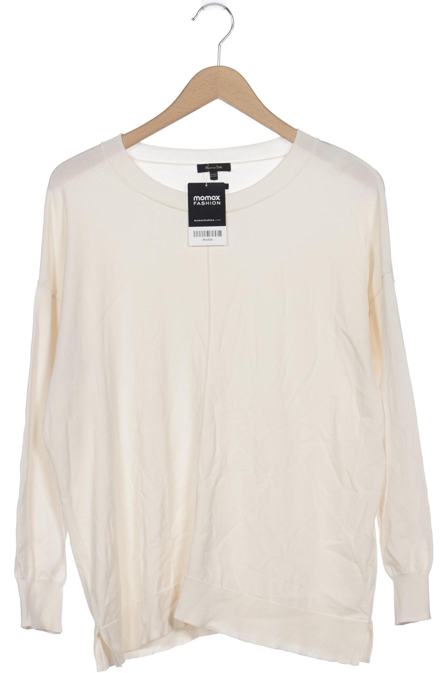 

Massimo Dutti Damen Pullover, cremeweiß