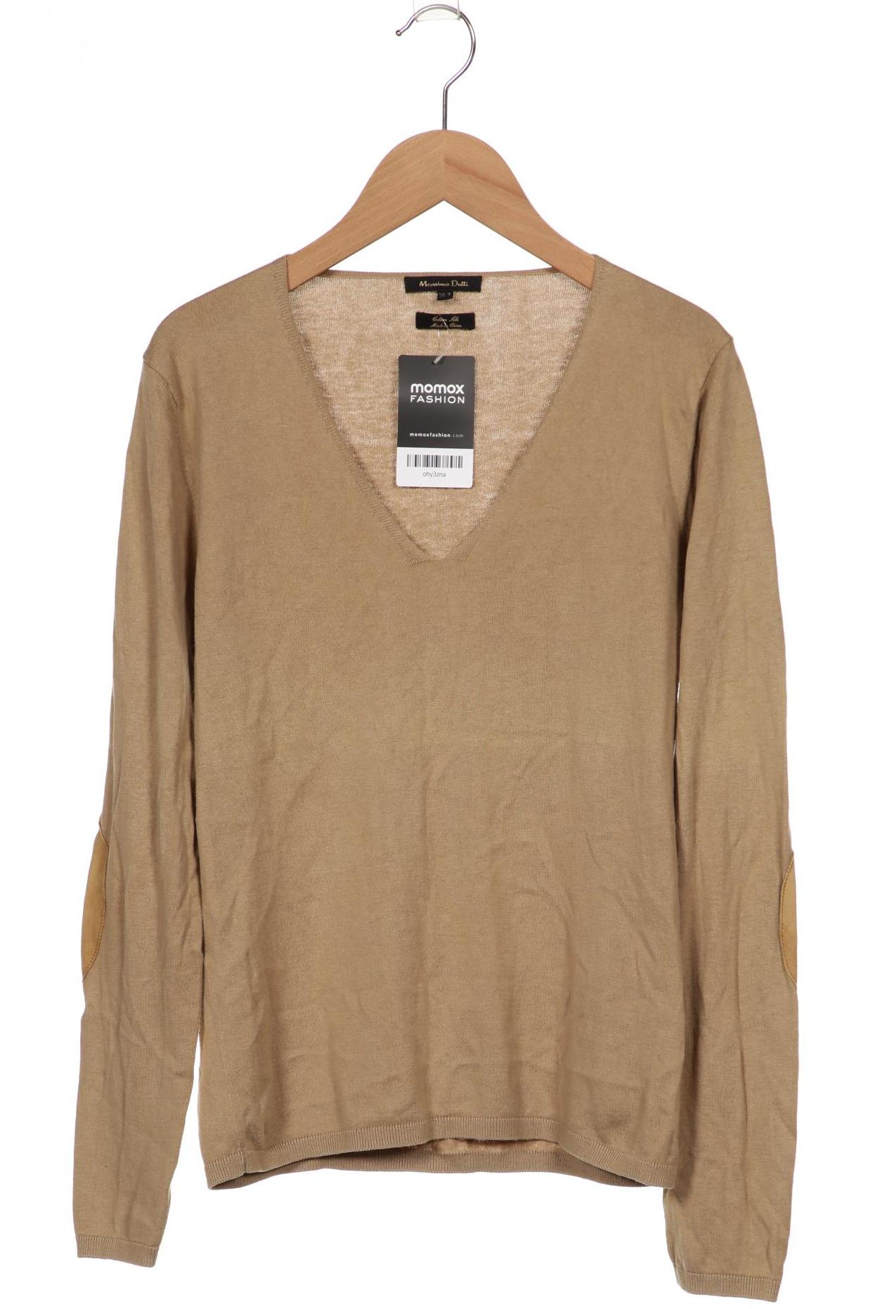 

Massimo Dutti Damen Pullover, beige