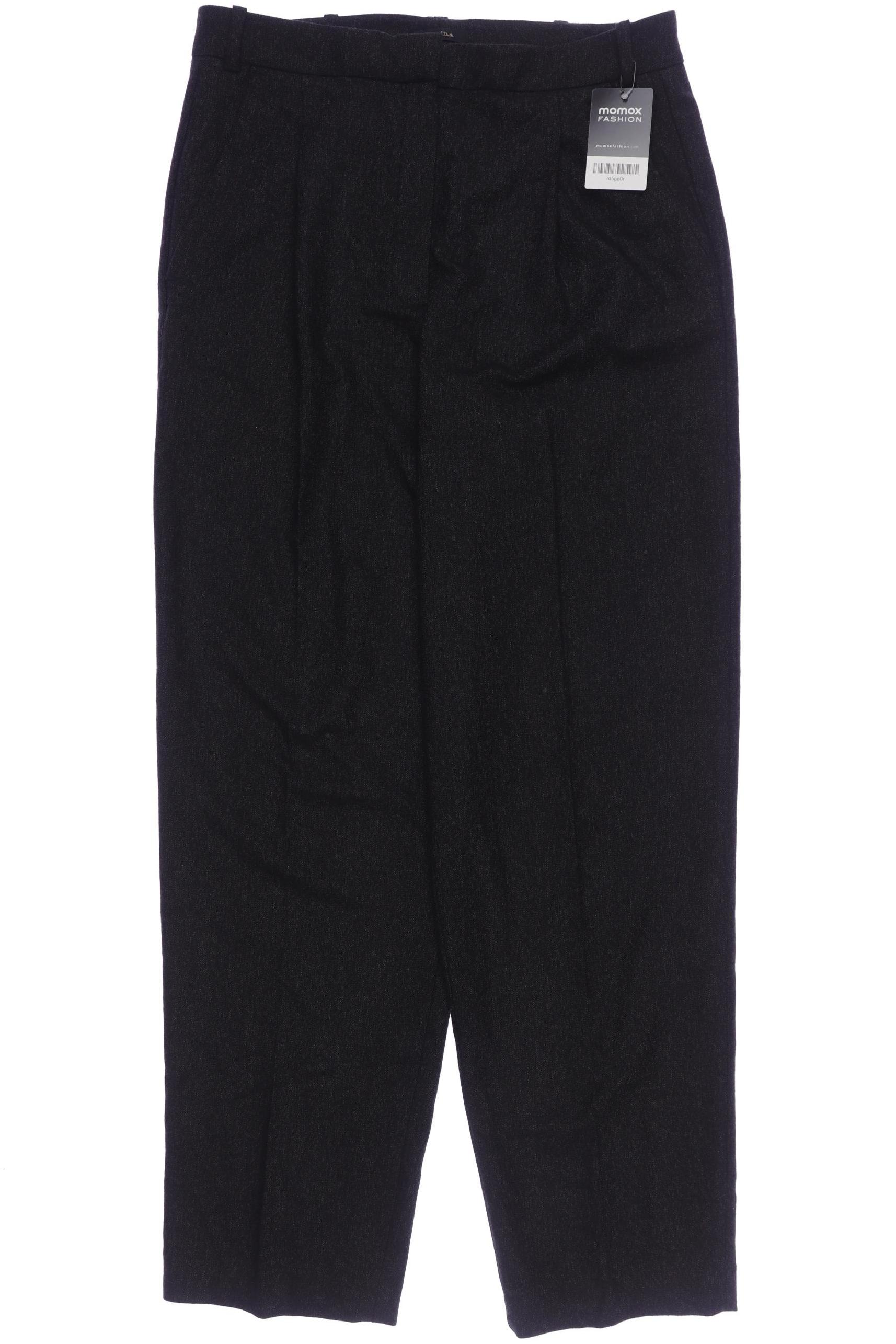 

Massimo Dutti Damen Stoffhose, schwarz, Gr. 42