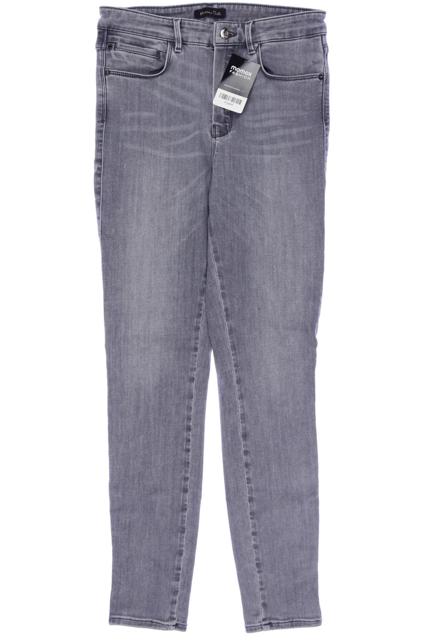 

Massimo Dutti Damen Jeans, grau, Gr. 40