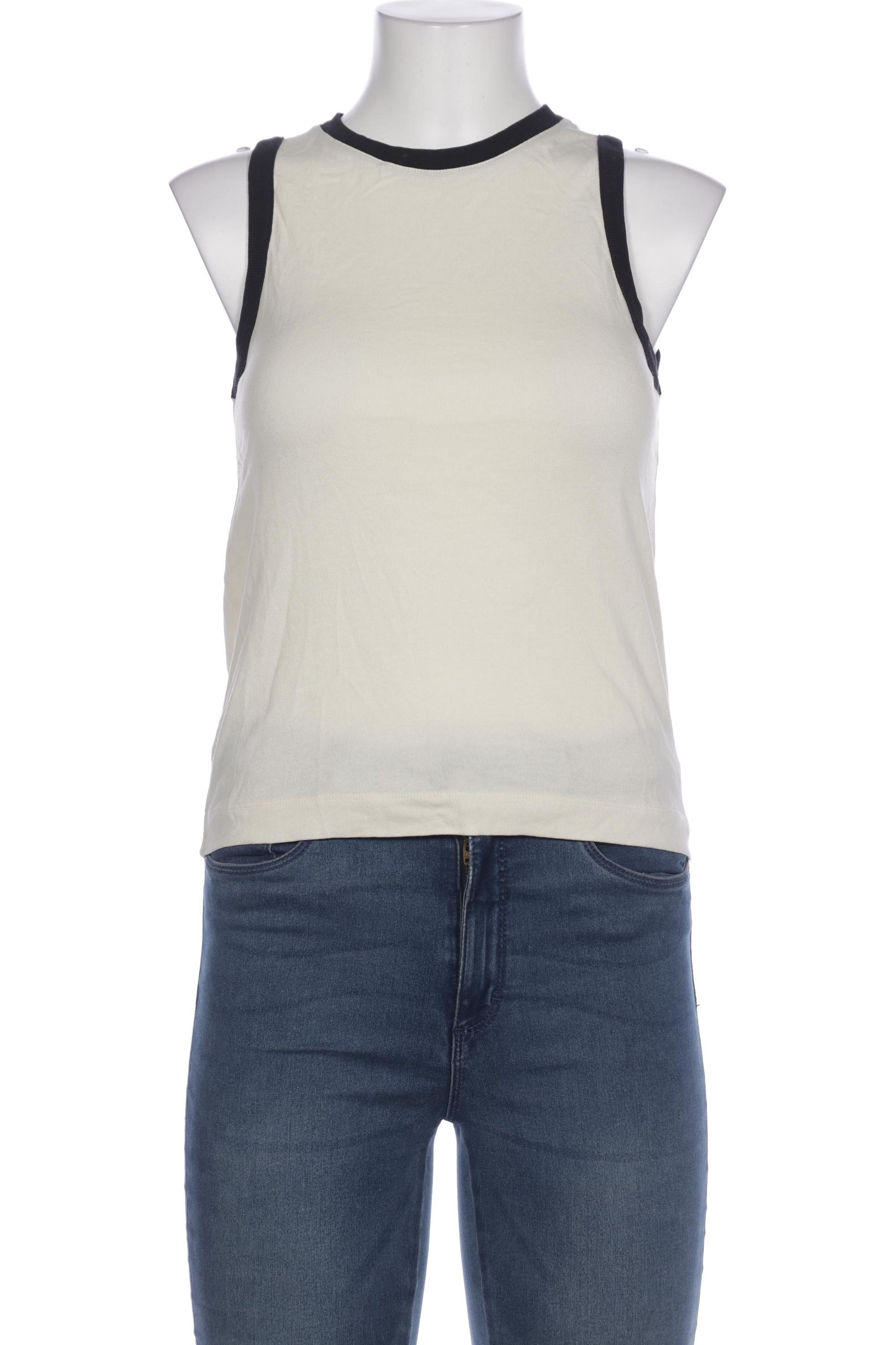 

Massimo Dutti Damen Top, cremeweiß, Gr. 38
