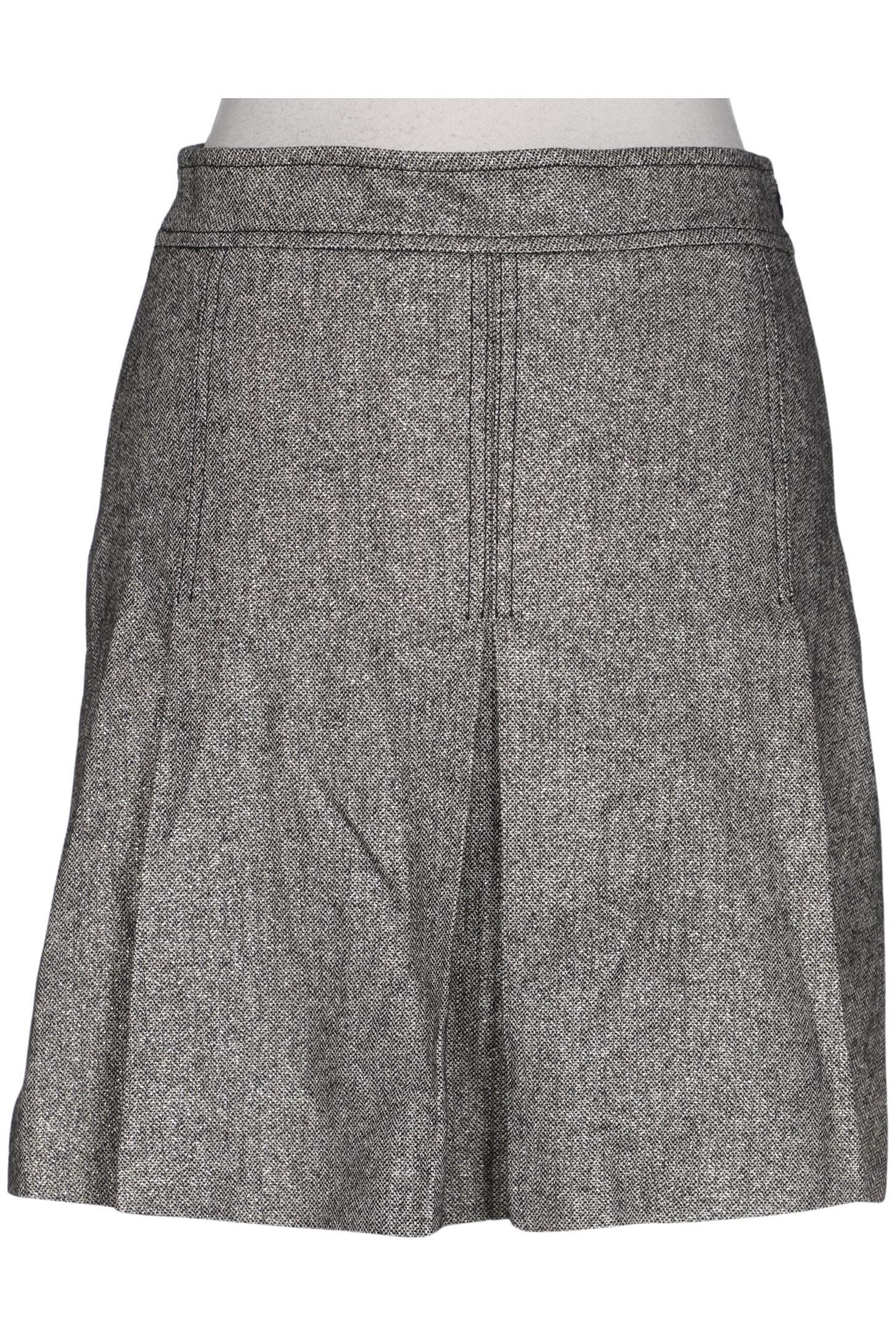 

Massimo Dutti Damen Rock, grau, Gr. 34