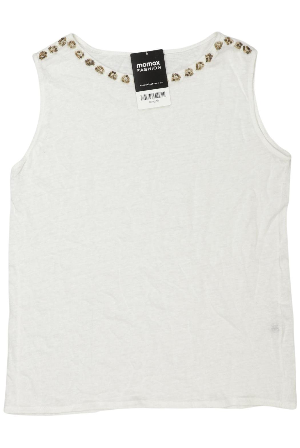 

Massimo Dutti Damen Top, cremeweiß, Gr. 38
