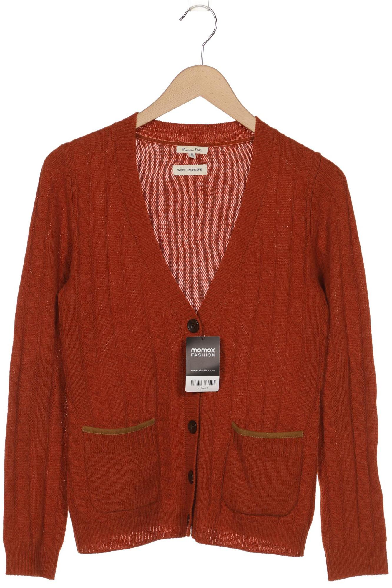 

Massimo Dutti Damen Strickjacke, braun, Gr. 38