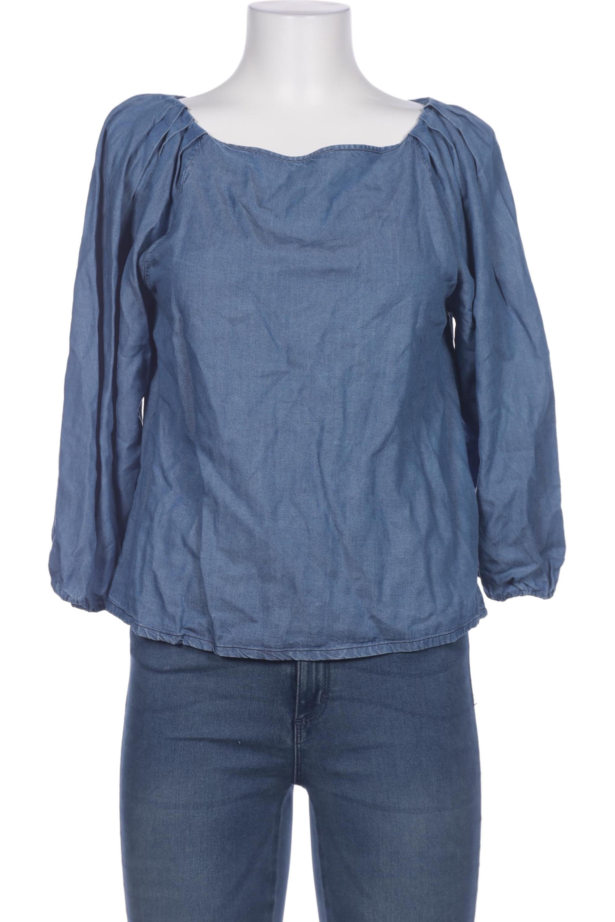 

Massimo Dutti Damen Bluse, blau, Gr. 40