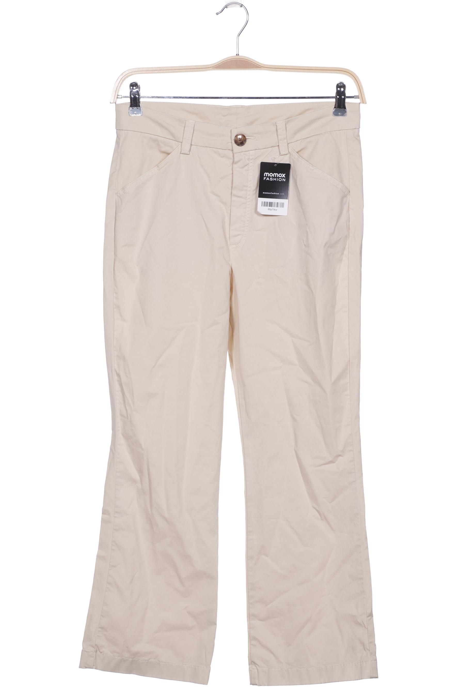 

Massimo Dutti Damen Stoffhose, cremeweiß, Gr. 40
