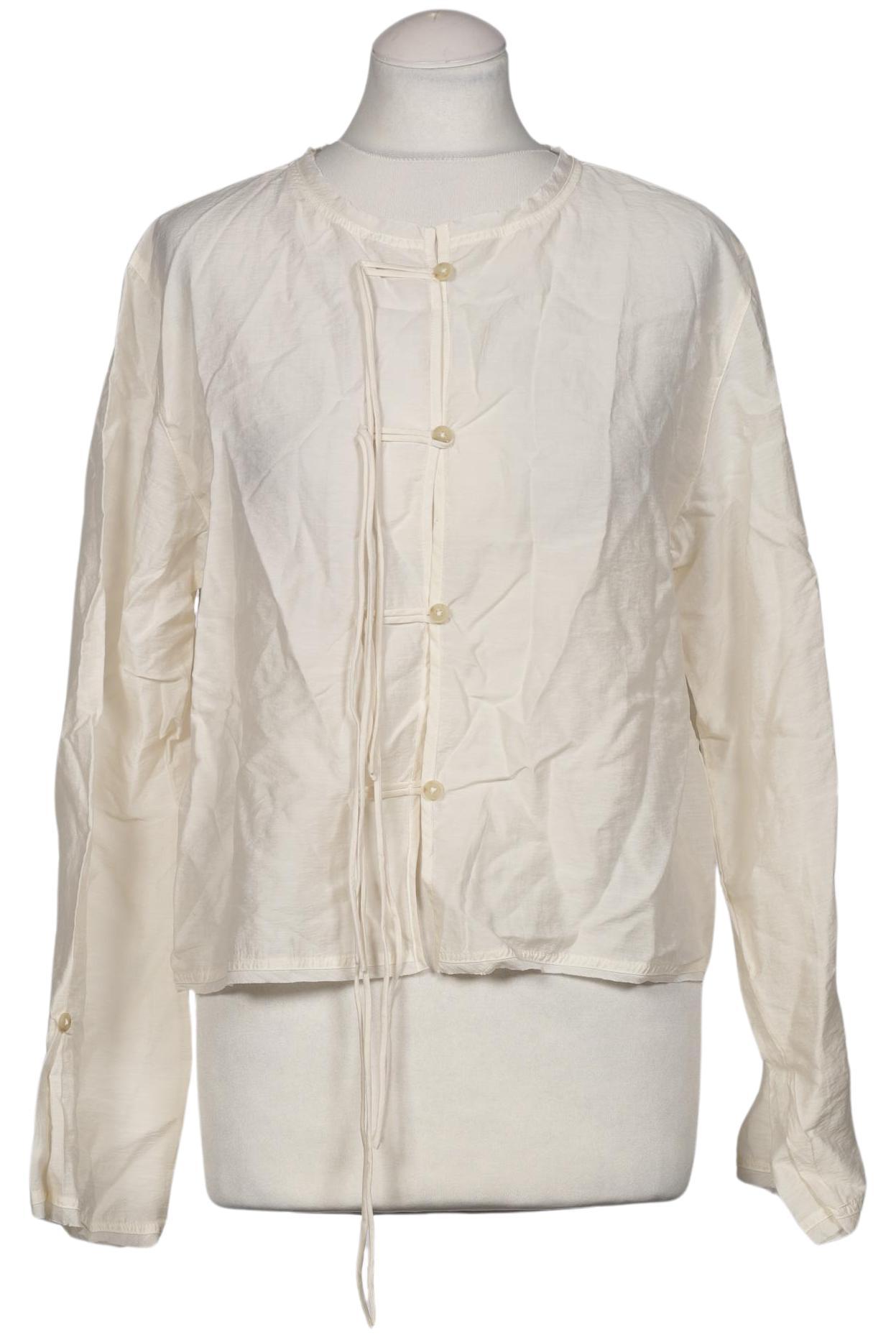 

Massimo Dutti Damen Bluse, cremeweiß, Gr. 38