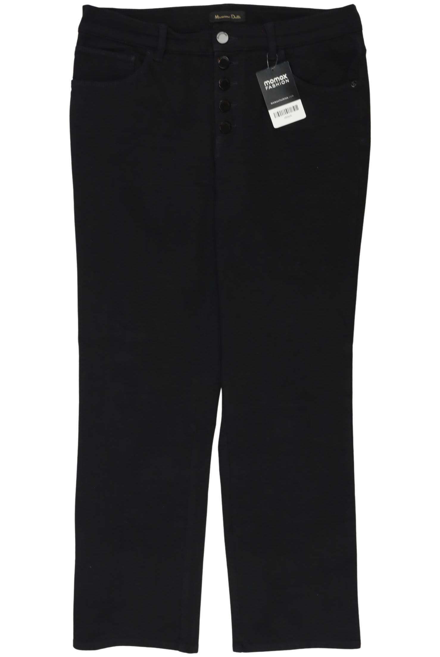 

Massimo Dutti Damen Stoffhose, schwarz, Gr. 42