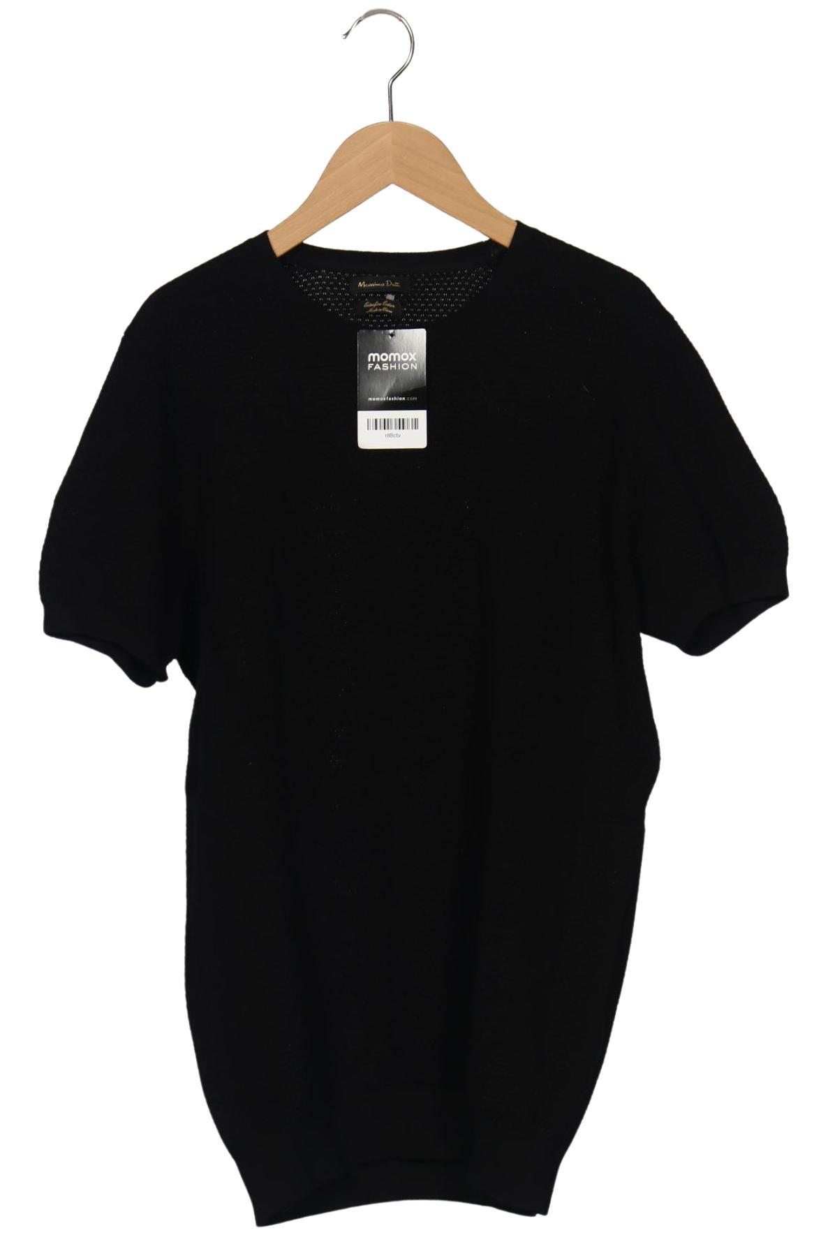 

Massimo Dutti Damen T-Shirt, schwarz, Gr. 38