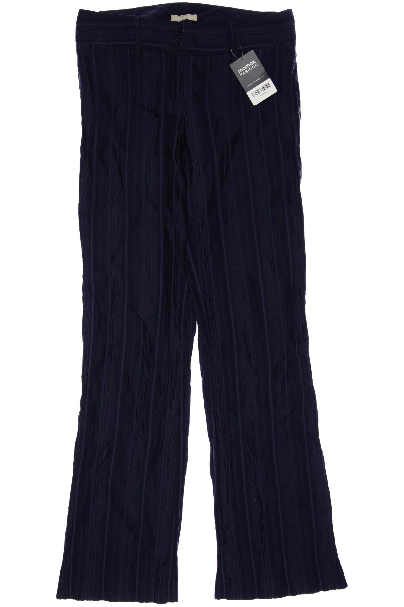 

Massimo Dutti Damen Stoffhose, marineblau, Gr. 40