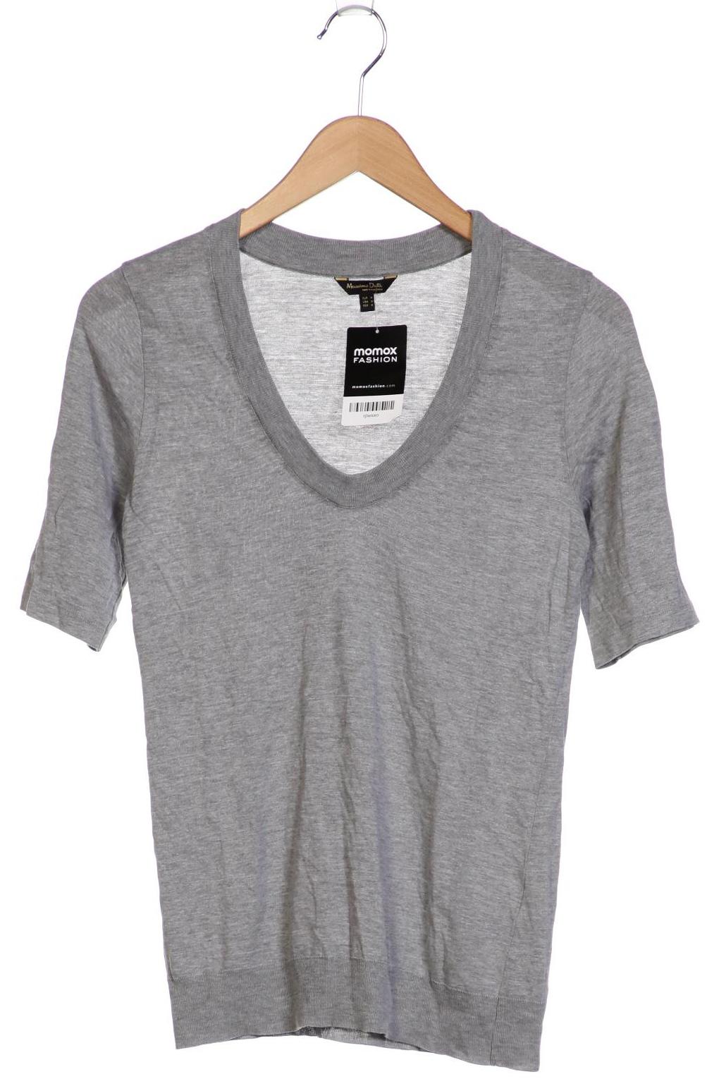 

Massimo Dutti Damen T-Shirt, grau, Gr. 38