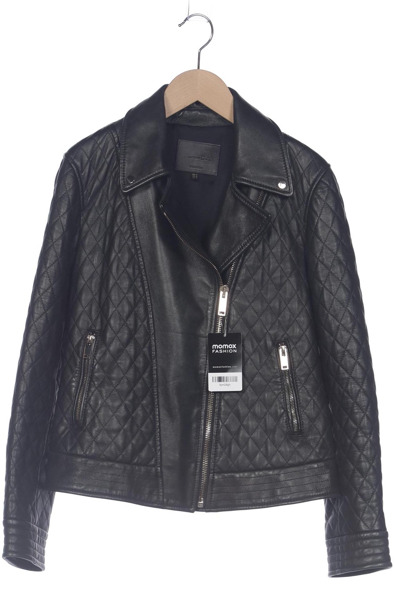 

Massimo Dutti Damen Jacke, schwarz, Gr. 38
