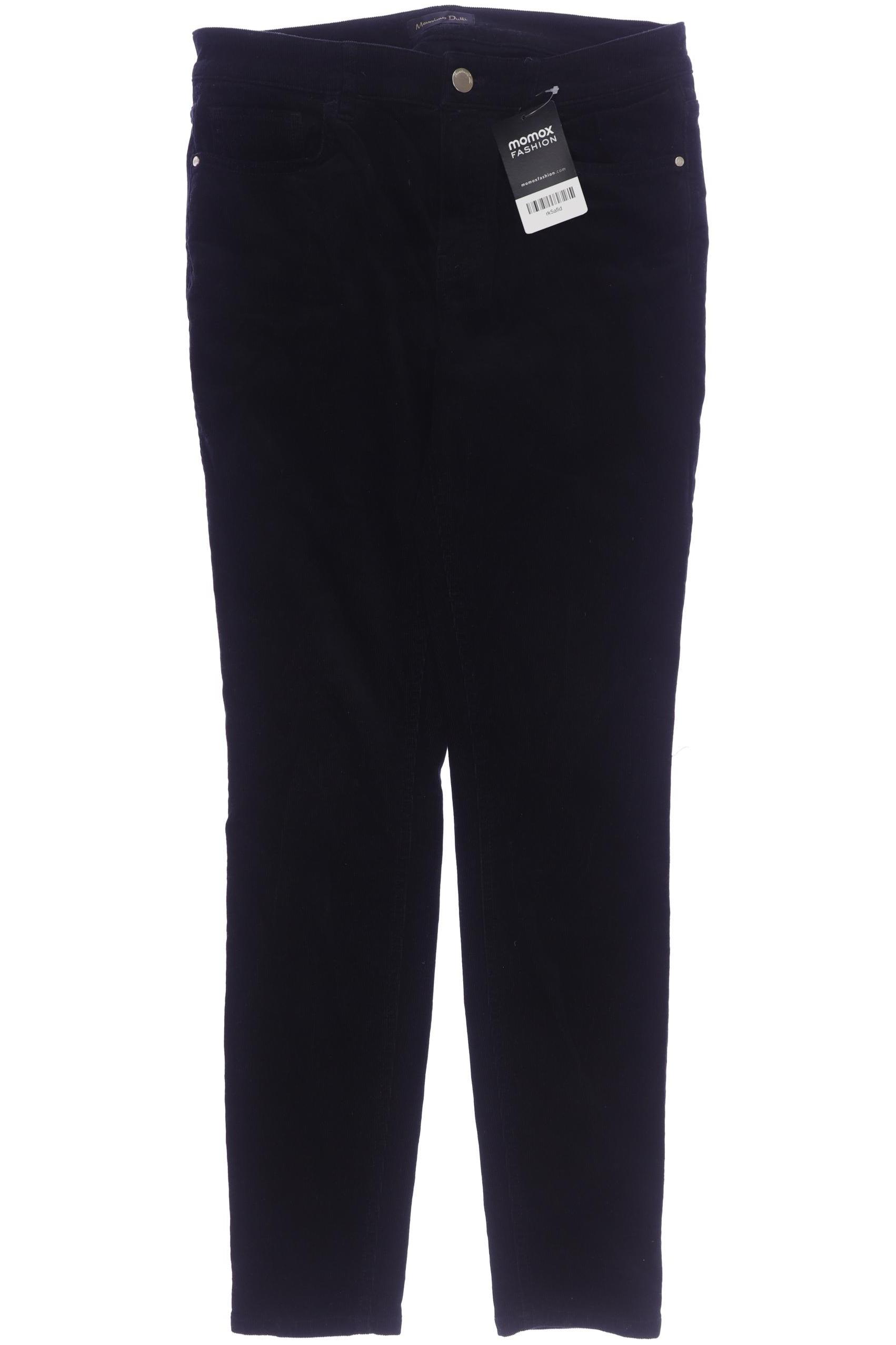 

Massimo Dutti Damen Stoffhose, schwarz, Gr. 38