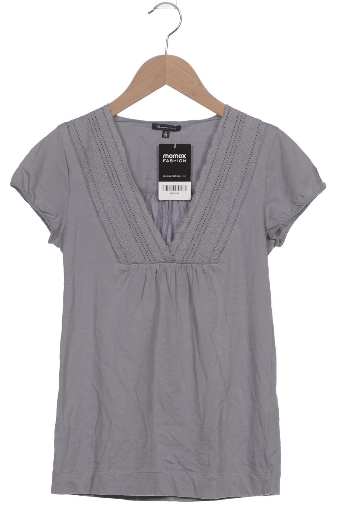 

Massimo Dutti Damen T-Shirt, grau, Gr. 34