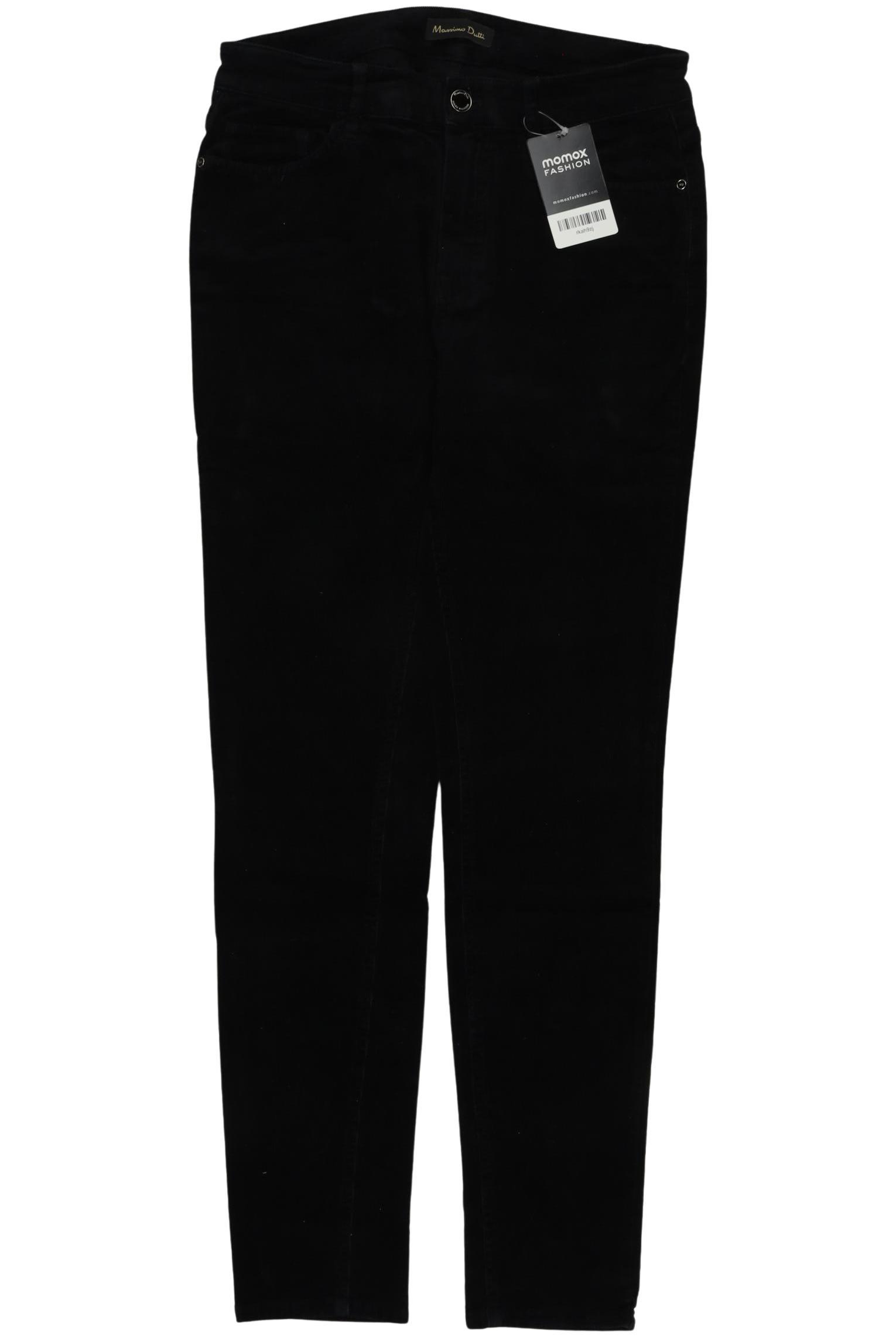 

Massimo Dutti Damen Stoffhose, schwarz, Gr. 36