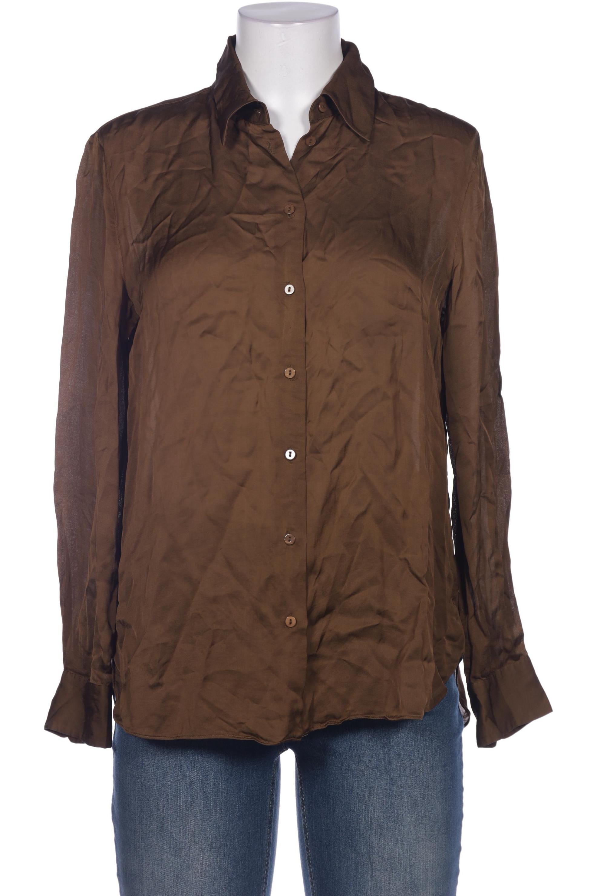 

Massimo Dutti Damen Bluse, braun, Gr. 38