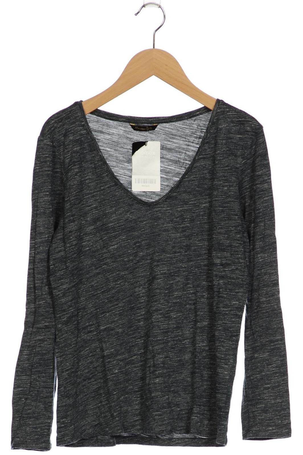 

Massimo Dutti Damen Langarmshirt, marineblau, Gr. 36