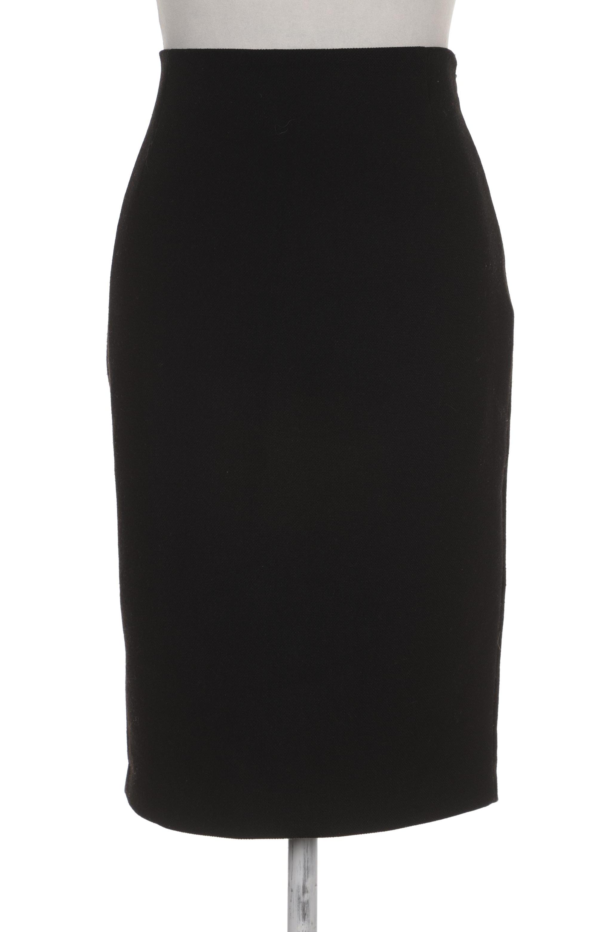 

Massimo Dutti Damen Rock, schwarz, Gr. 40