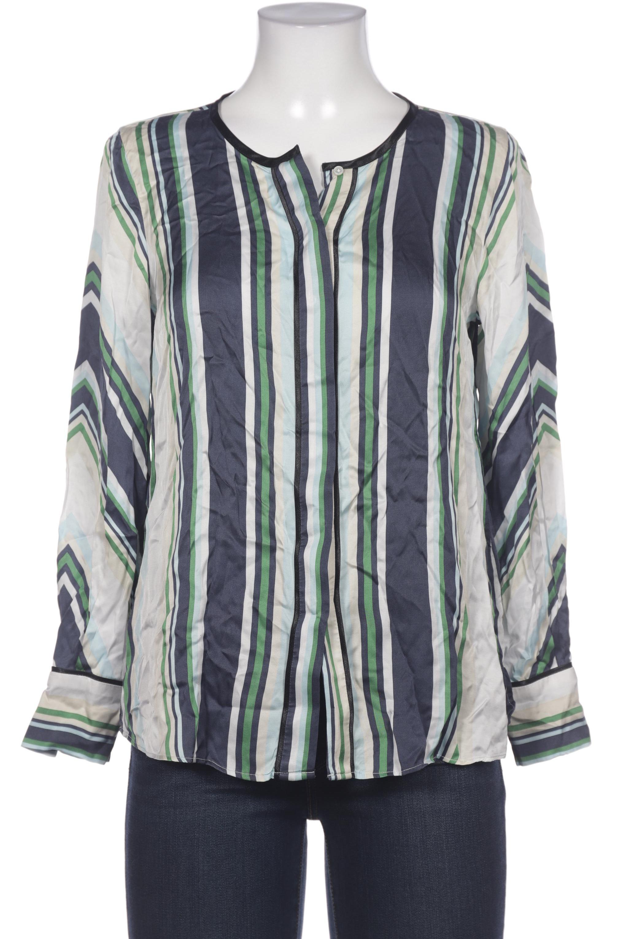 

Massimo Dutti Damen Bluse, marineblau, Gr. 38