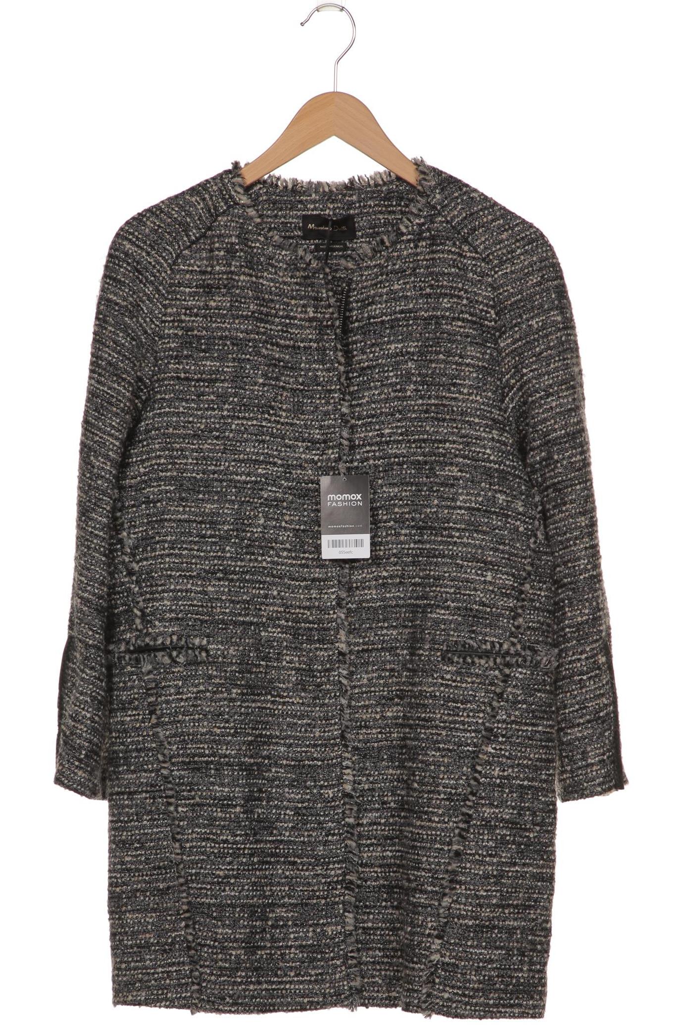 

Massimo Dutti Damen Mantel, grau, Gr. 42