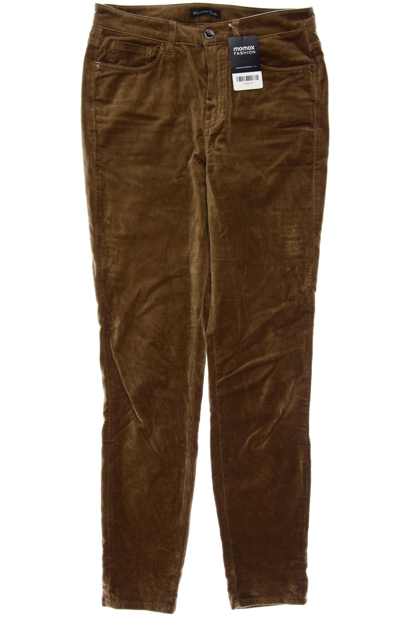 

Massimo Dutti Damen Stoffhose, braun, Gr. 38