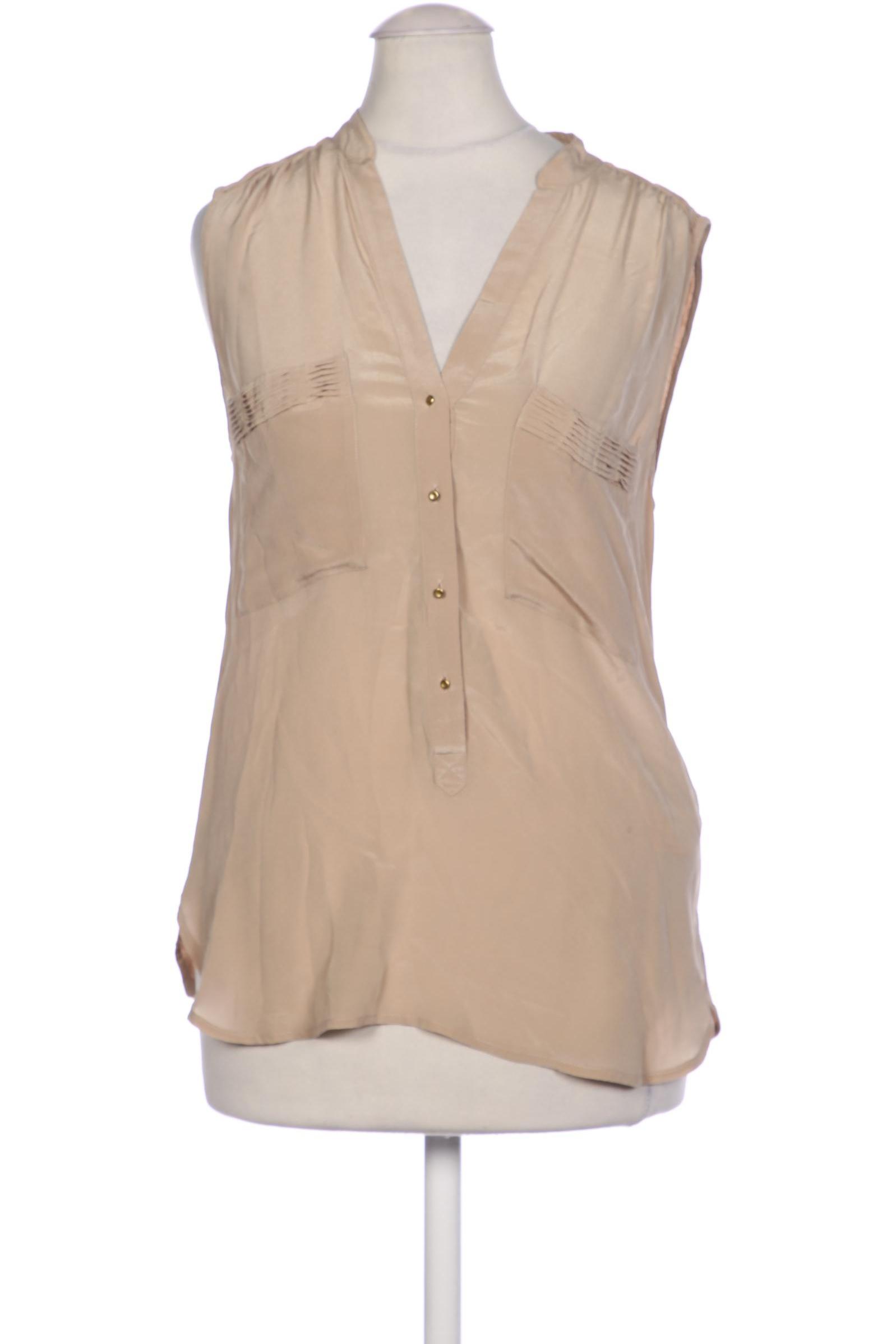 

Massimo Dutti Damen Bluse, beige, Gr. 34