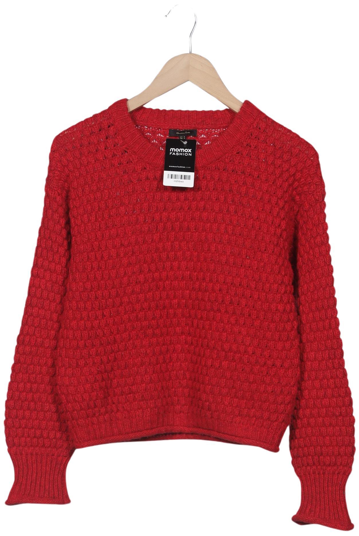 

Massimo Dutti Damen Pullover, rot, Gr. 36