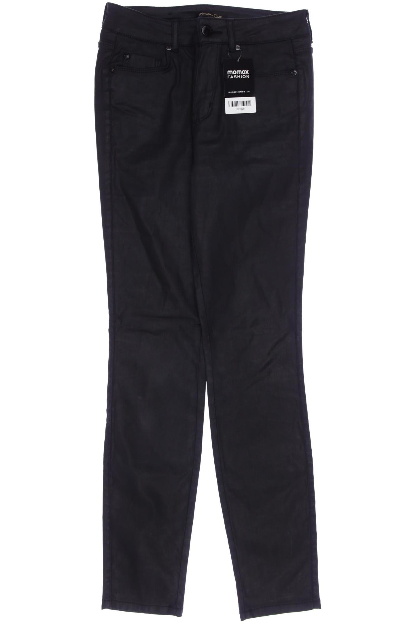 

Massimo Dutti Damen Stoffhose, schwarz, Gr. 34