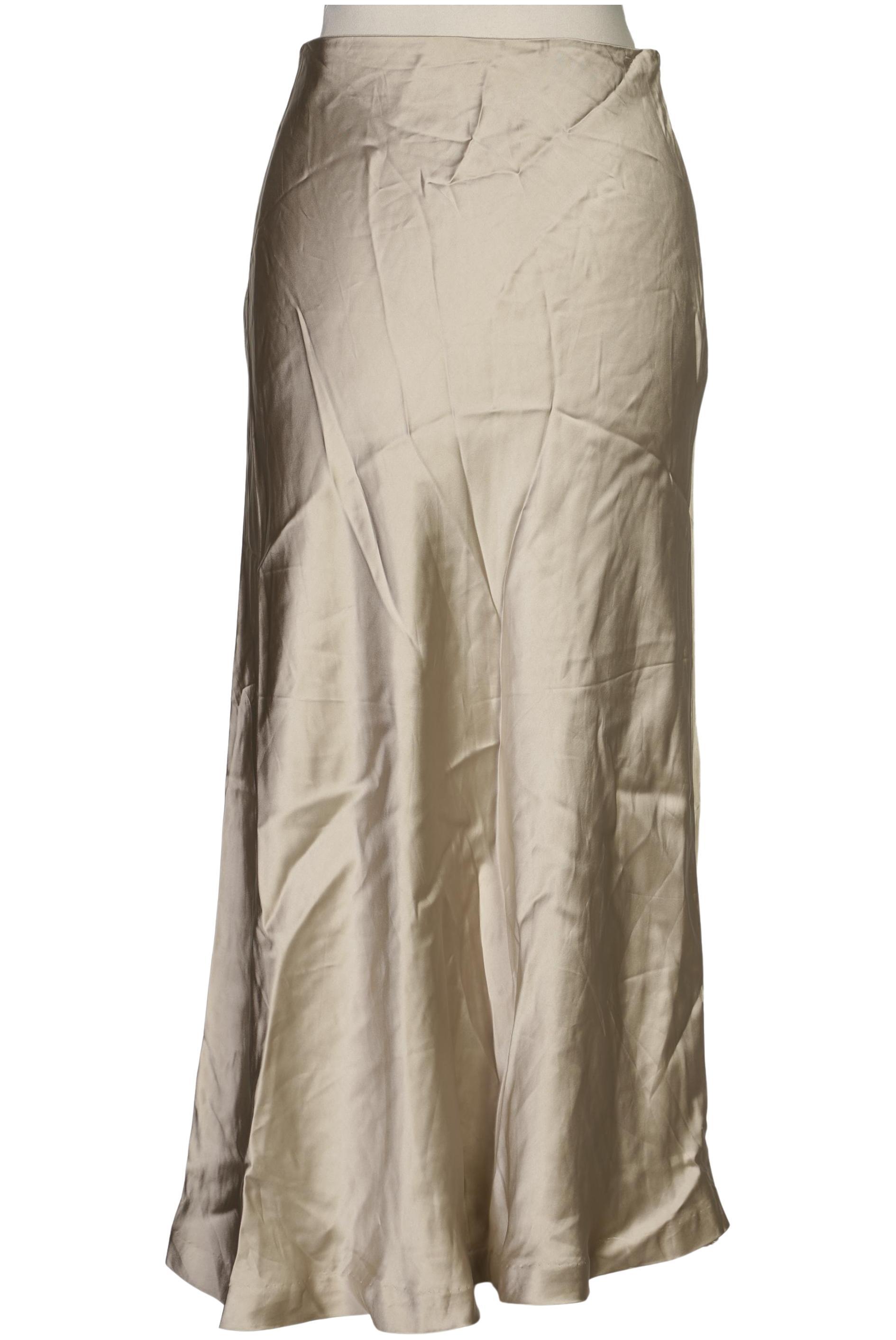 

Massimo Dutti Damen Rock, beige, Gr. 36