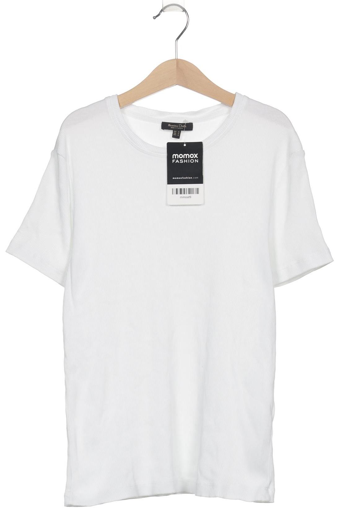 

Massimo Dutti Damen T-Shirt, weiß, Gr. 38