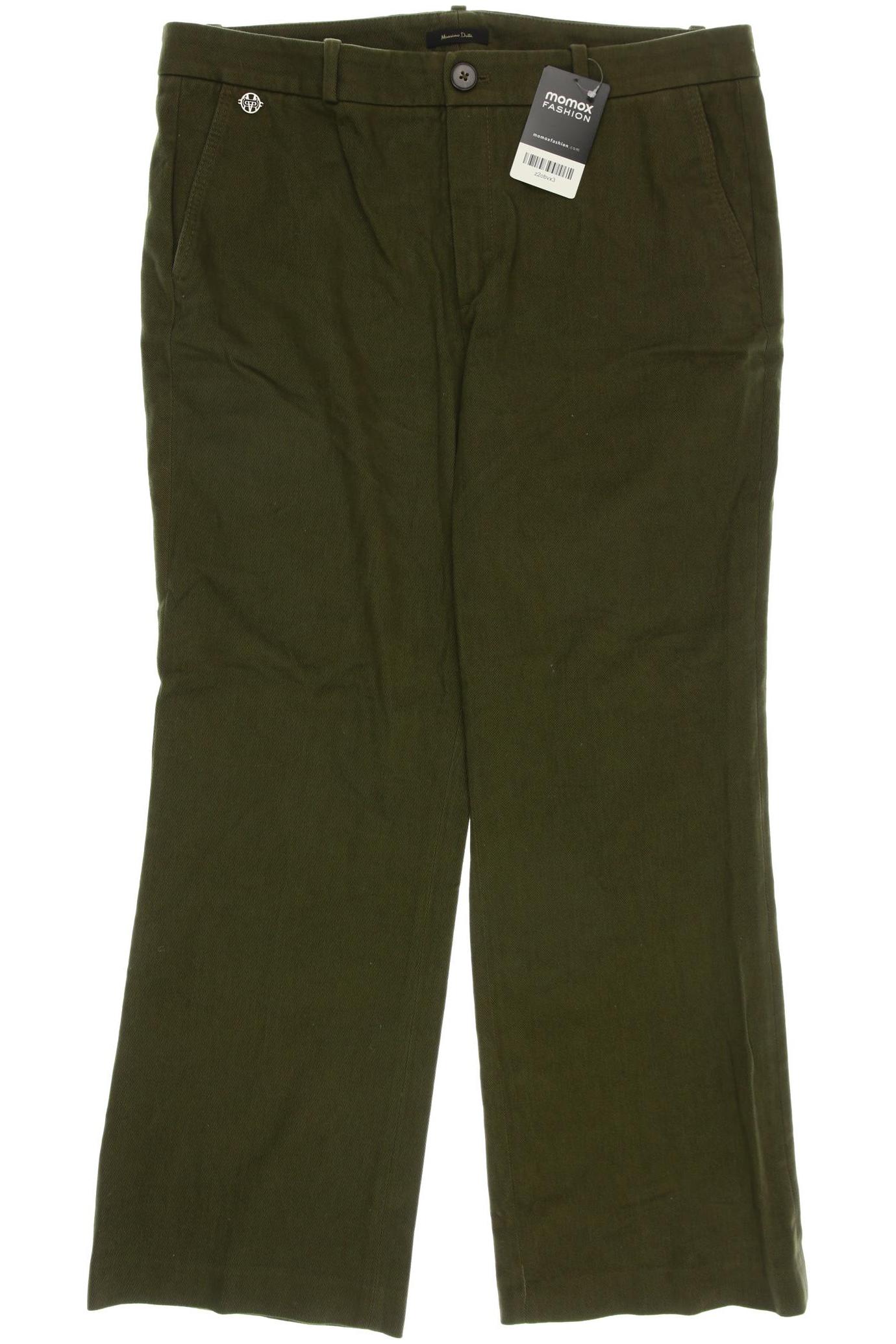 

Massimo Dutti Damen Stoffhose, grün