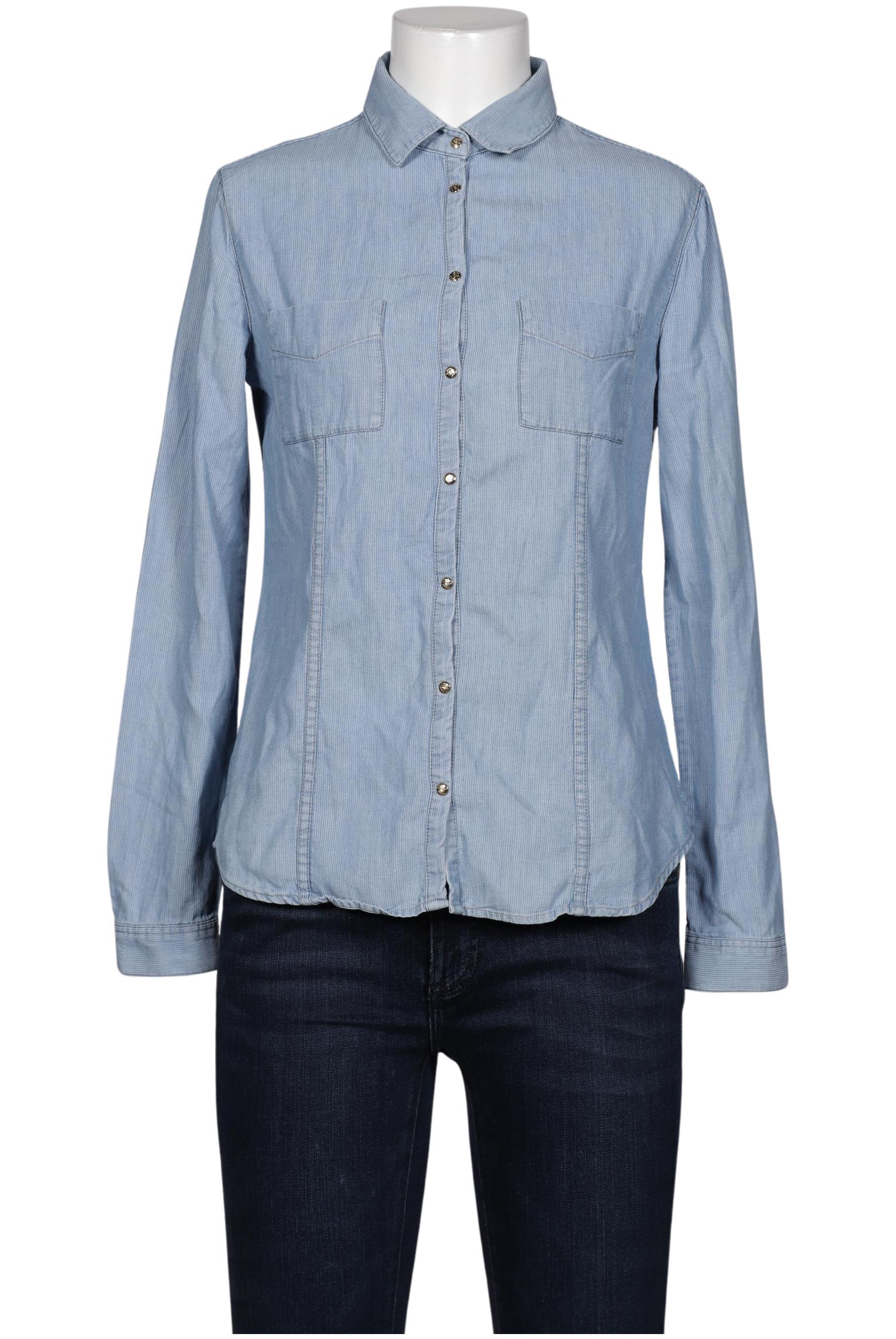 

Massimo Dutti Damen Bluse, hellblau, Gr. 38