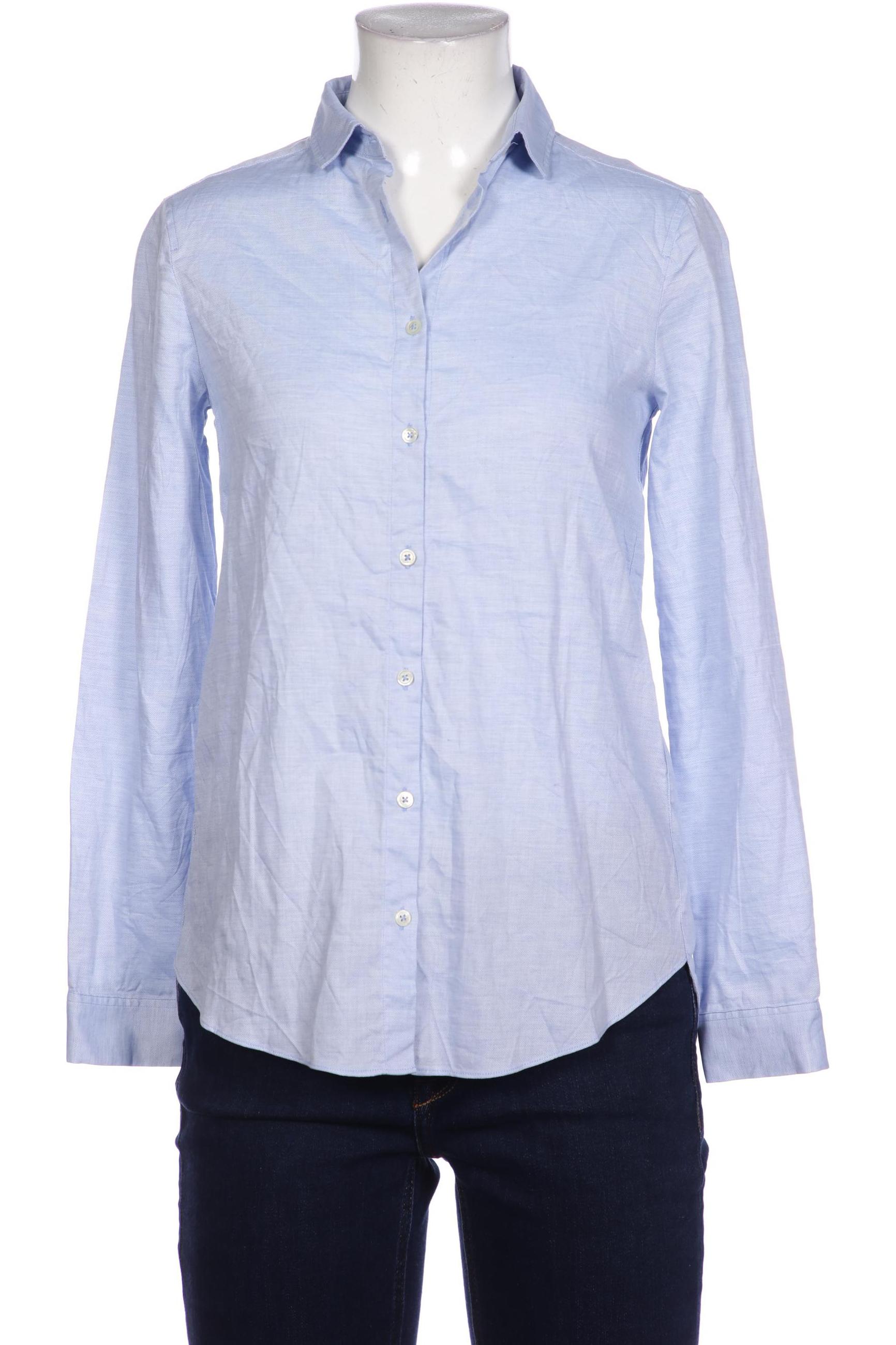 

Massimo Dutti Damen Bluse, hellblau, Gr. 34