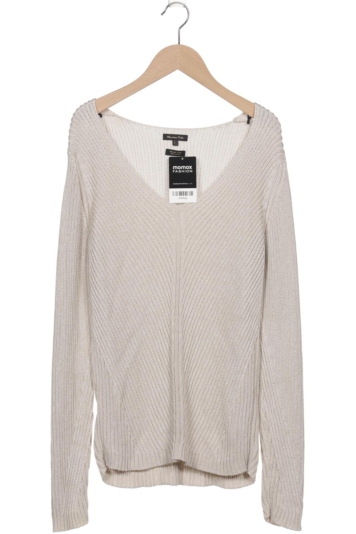 

Massimo Dutti Damen Pullover, beige, Gr. 38