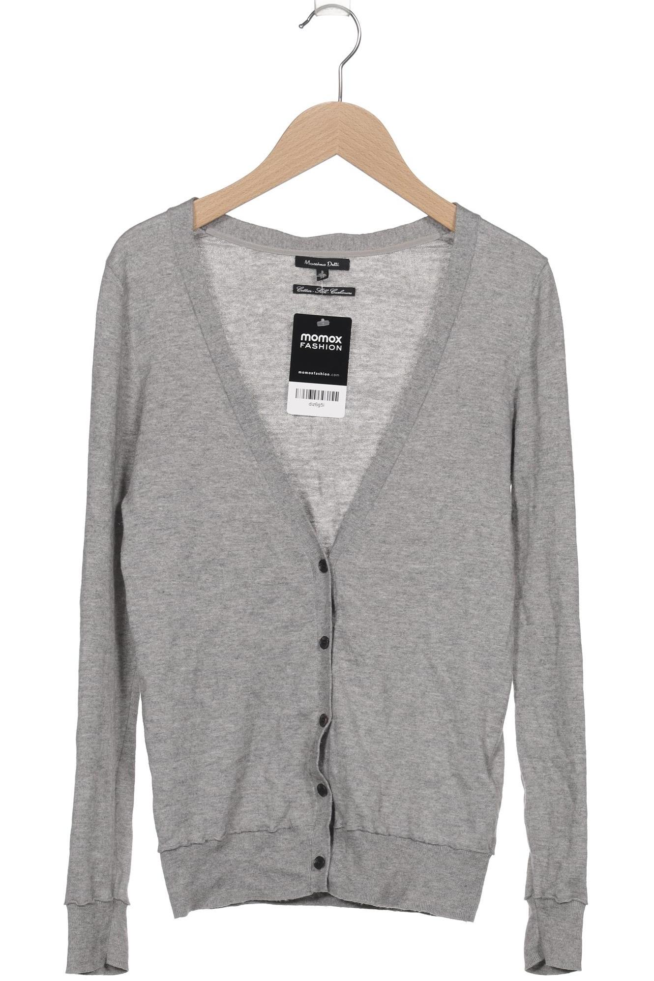 

Massimo Dutti Damen Strickjacke, grau, Gr. 36