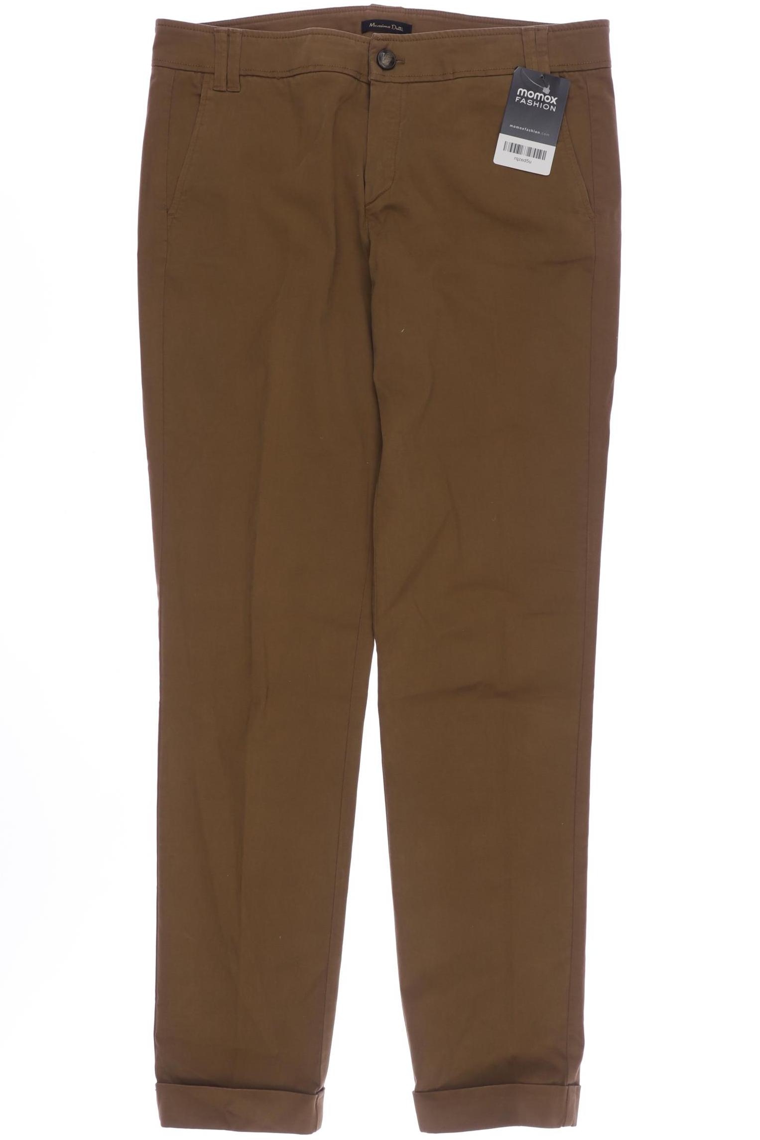 

Massimo Dutti Damen Stoffhose, braun, Gr. 38