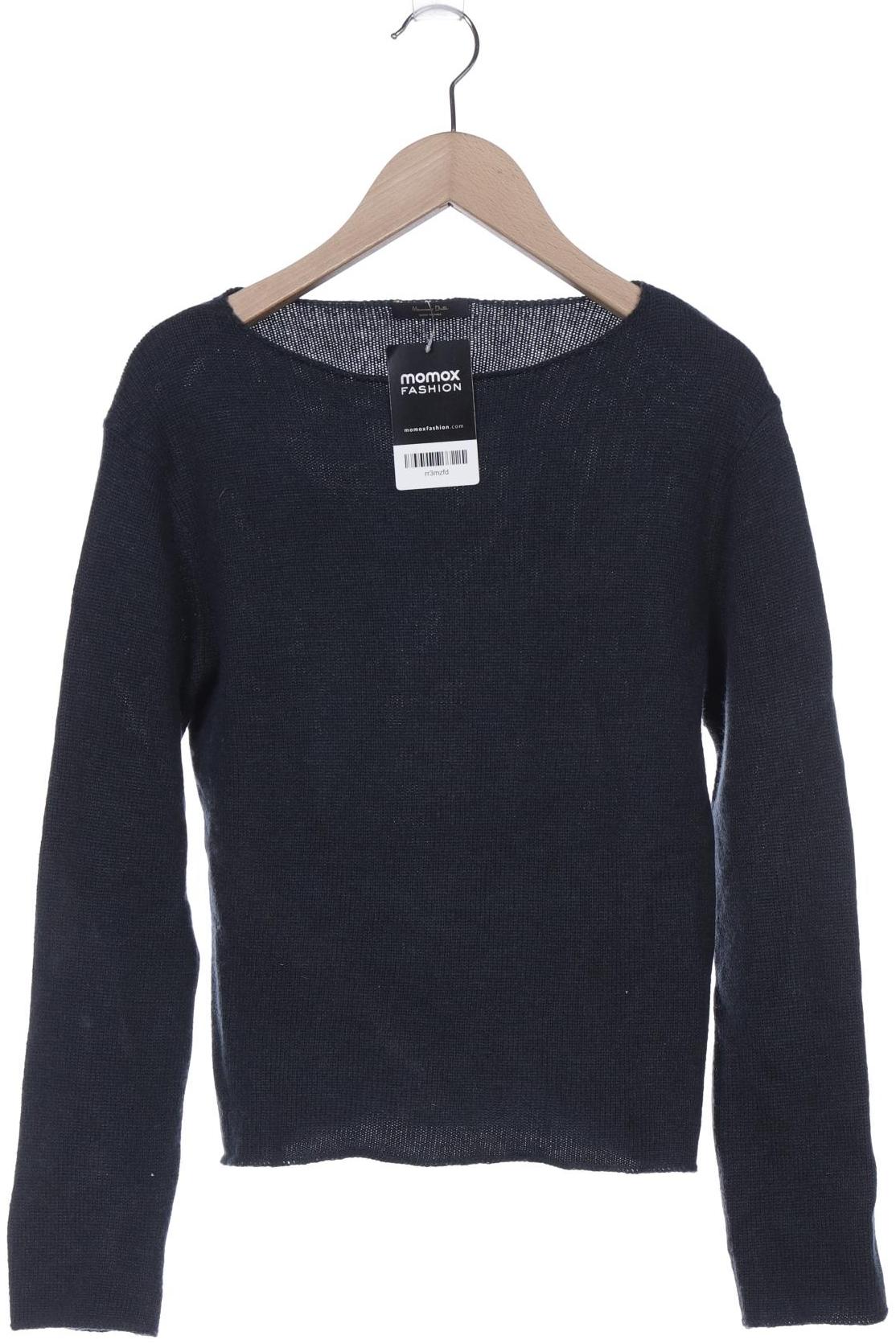 

Massimo Dutti Damen Pullover, marineblau, Gr. 34