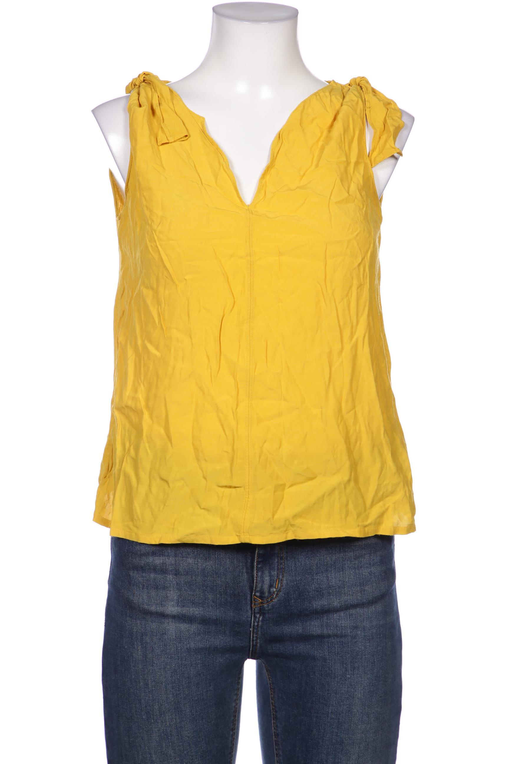 

Massimo Dutti Damen Bluse, gelb, Gr. 38