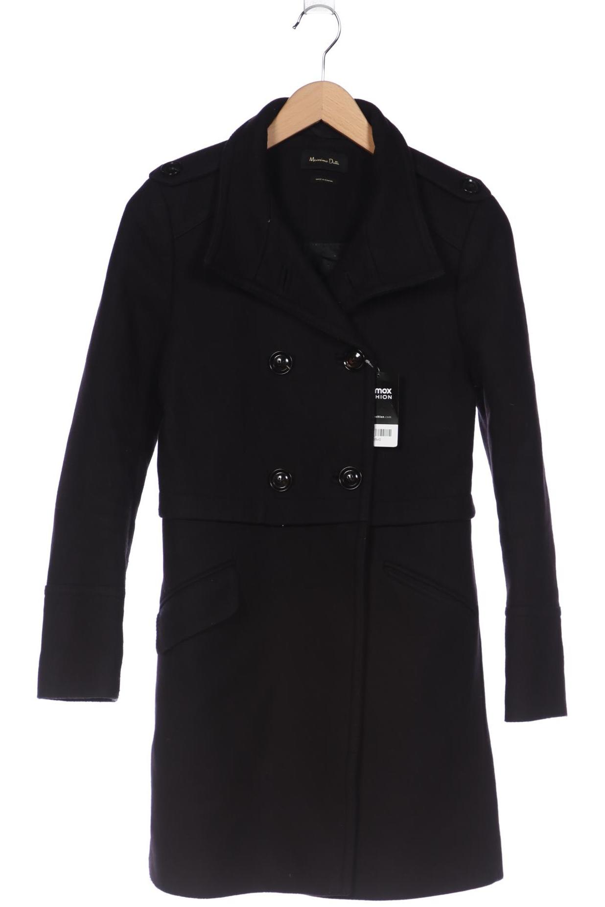 

Massimo Dutti Damen Mantel, marineblau