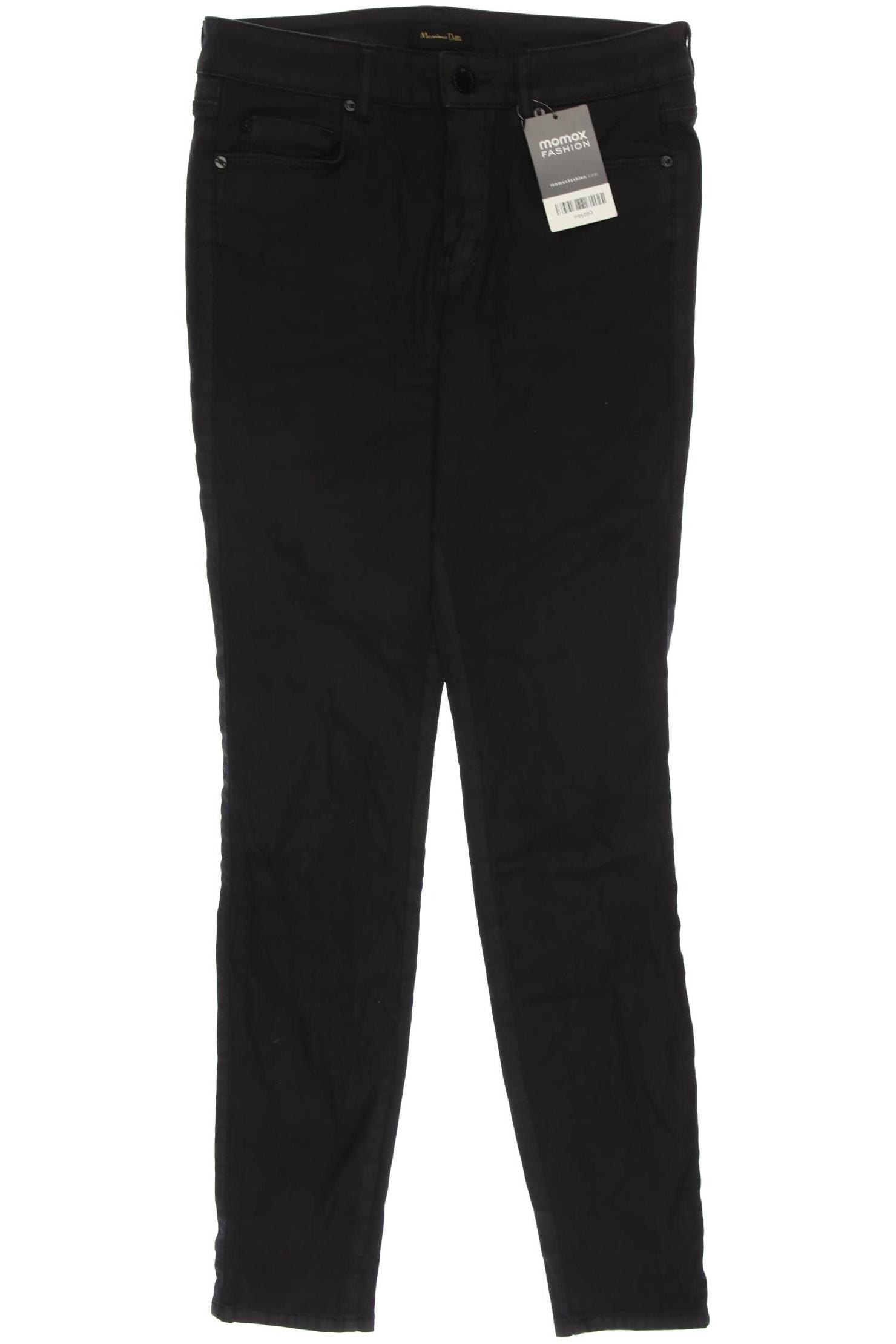 

Massimo Dutti Damen Stoffhose, schwarz
